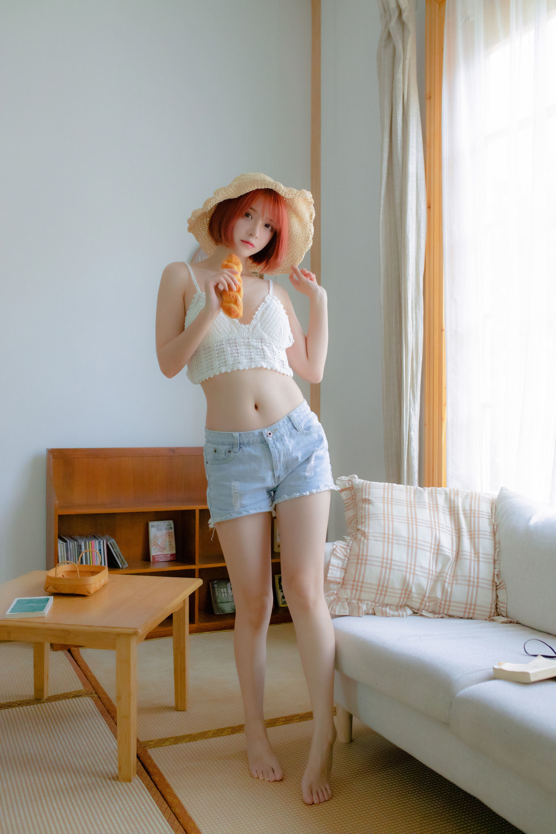 COS Phúc Lợi] Feng Mao ss - Cô Gái Mũ Rơm