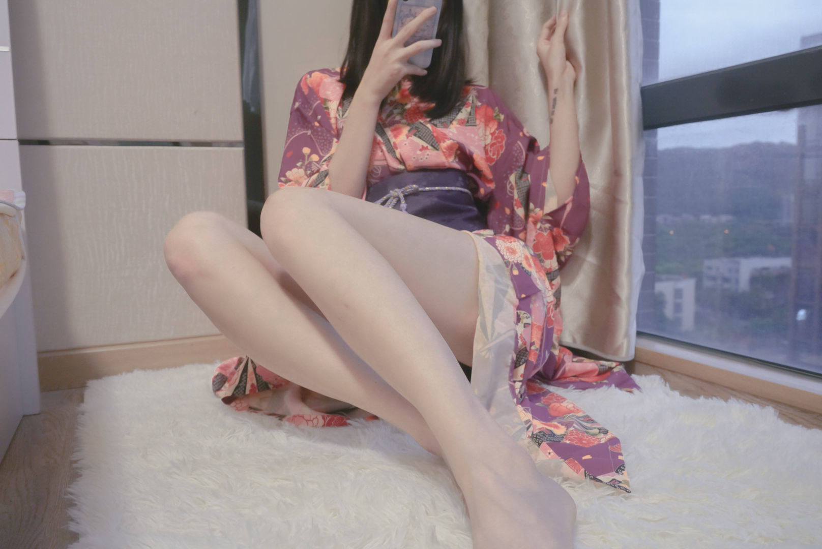 COS福利] 萌妹子眼醬大魔王w - 和服