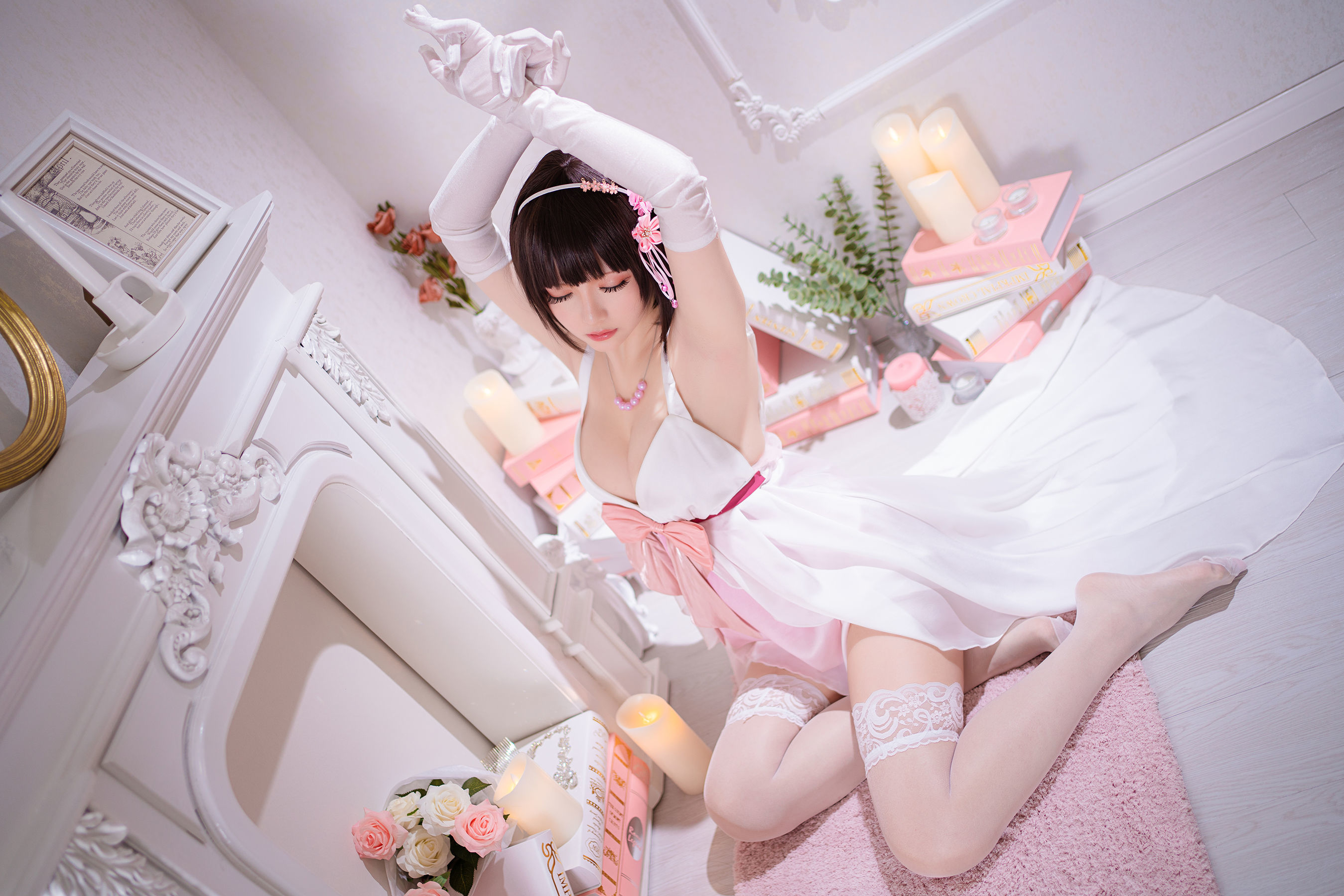 COS Welfare] Coser Xiaojie Xing zhi Chi Chi - Kato Megumi Special Formal Dress