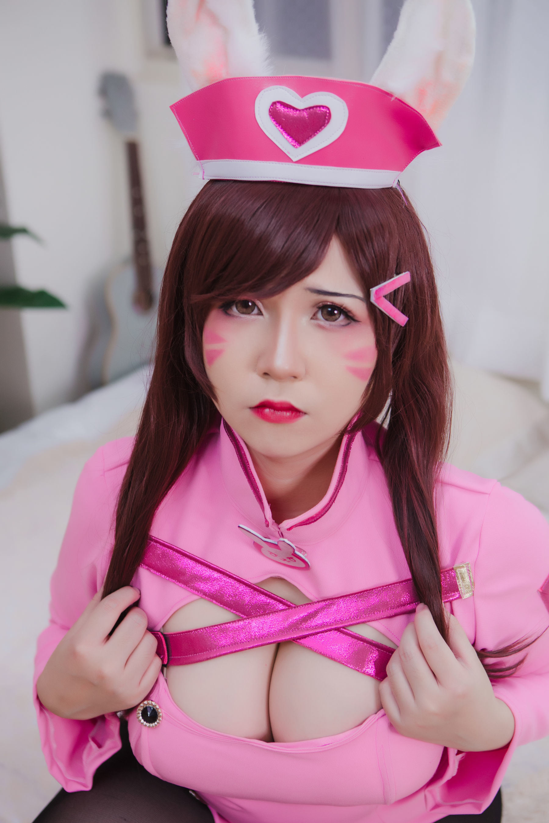 Cosplay Phúc lợi] Uy Uy - D.Va Bunny Nurse