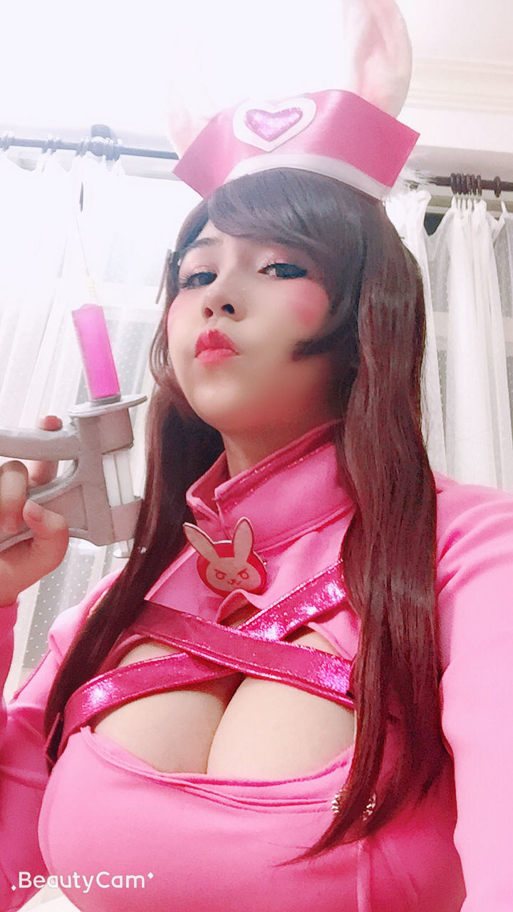 Cosplay Phúc lợi] Uy Uy - D.Va Bunny Nurse