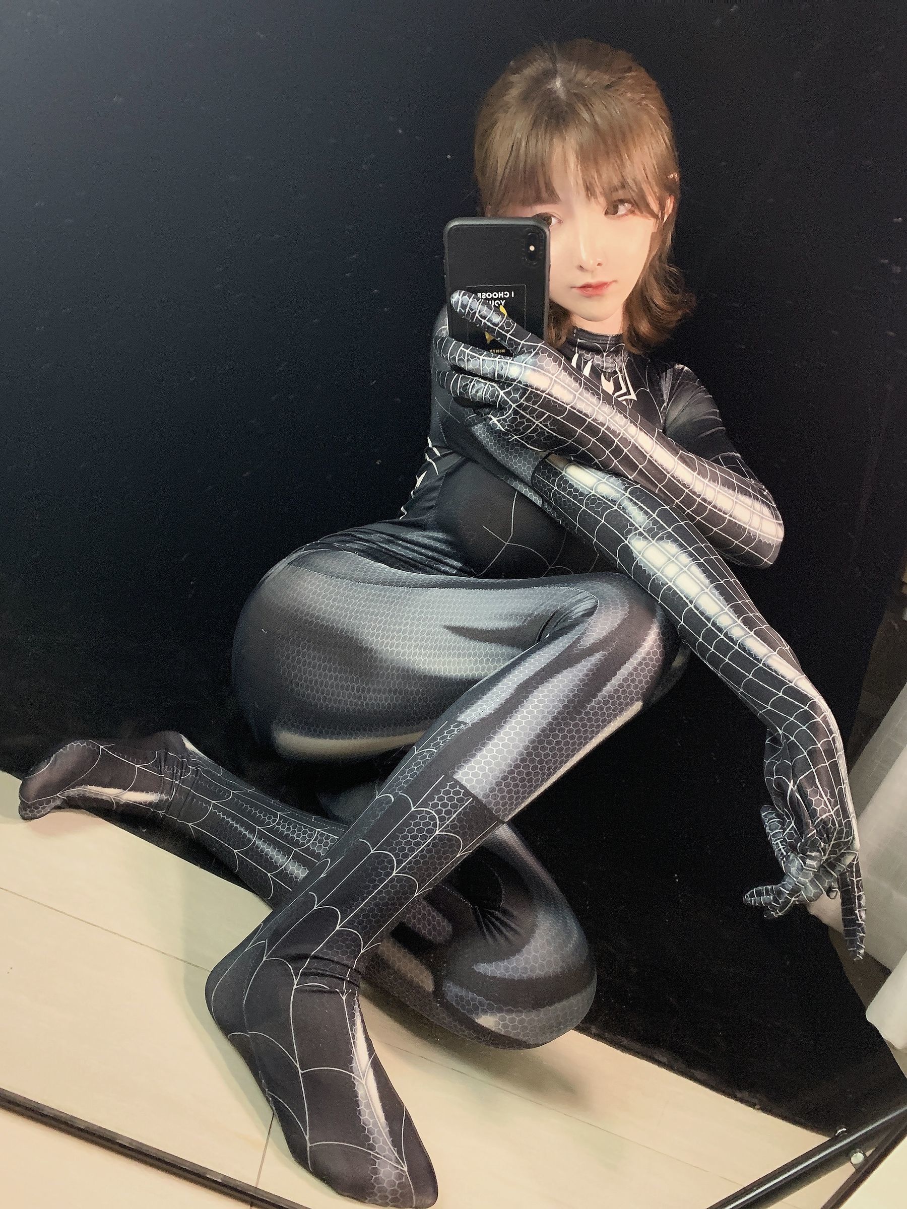 コスプレ福利] イーショウヤンゼ - 黒蜘蛛