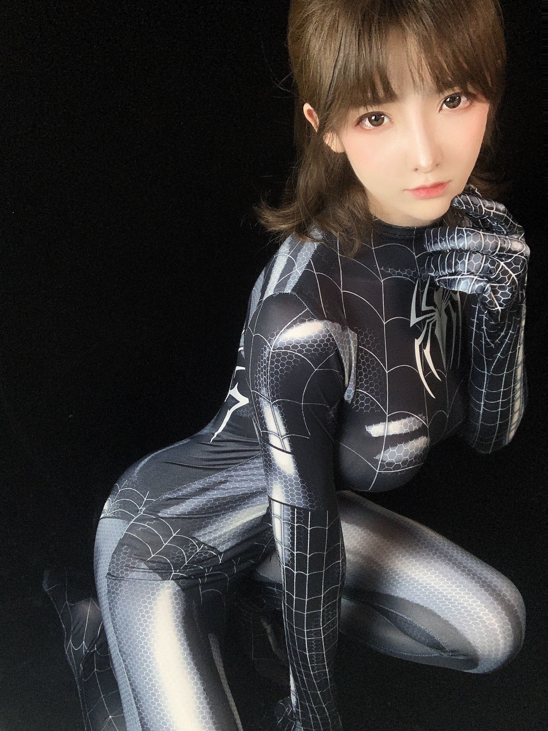 コスプレ福利] イーショウヤンゼ - 黒蜘蛛