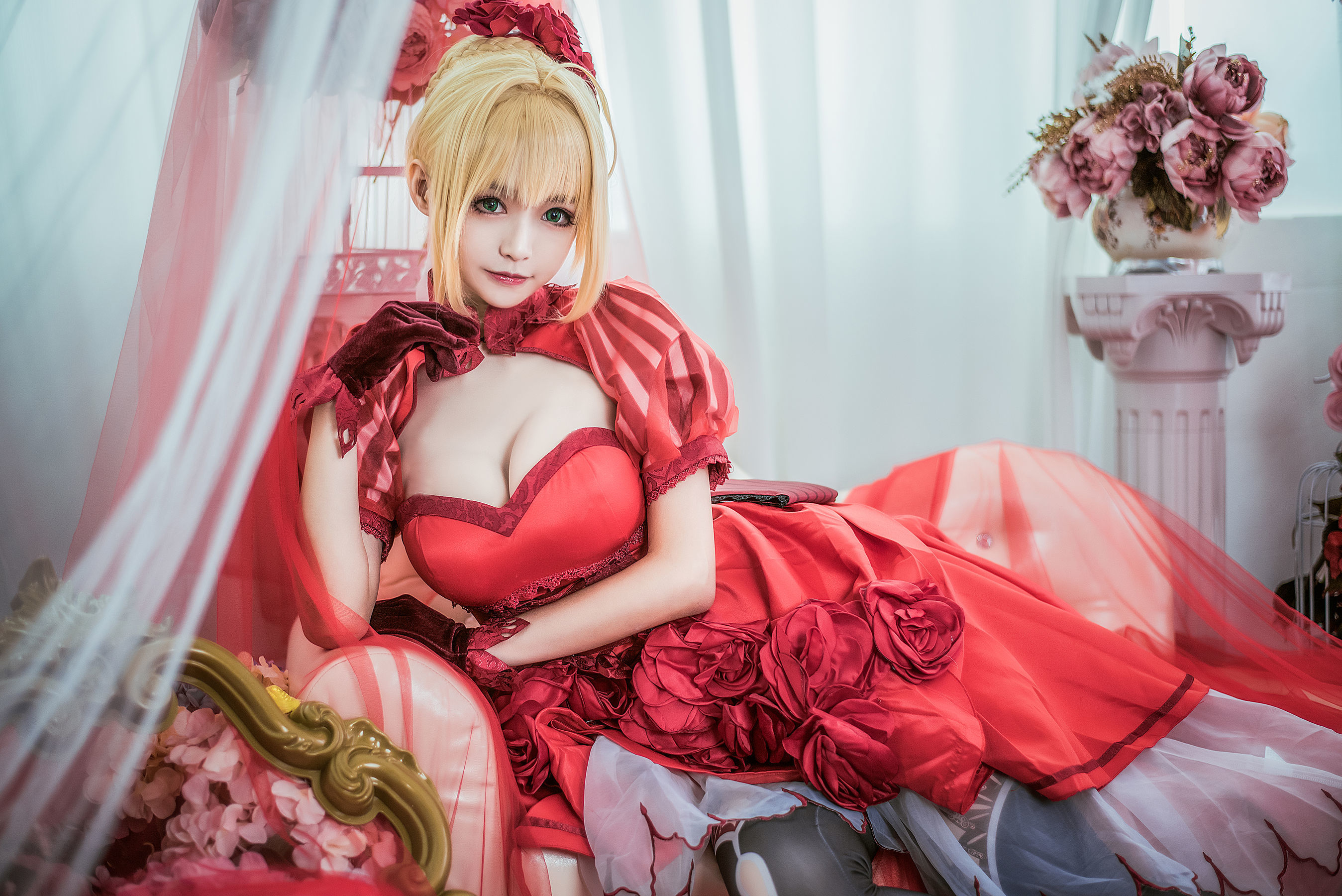 COSフクリ] アニメブロガー ダイダイジュアンジュアンシャオジュアン - ネロ・クラウディウス