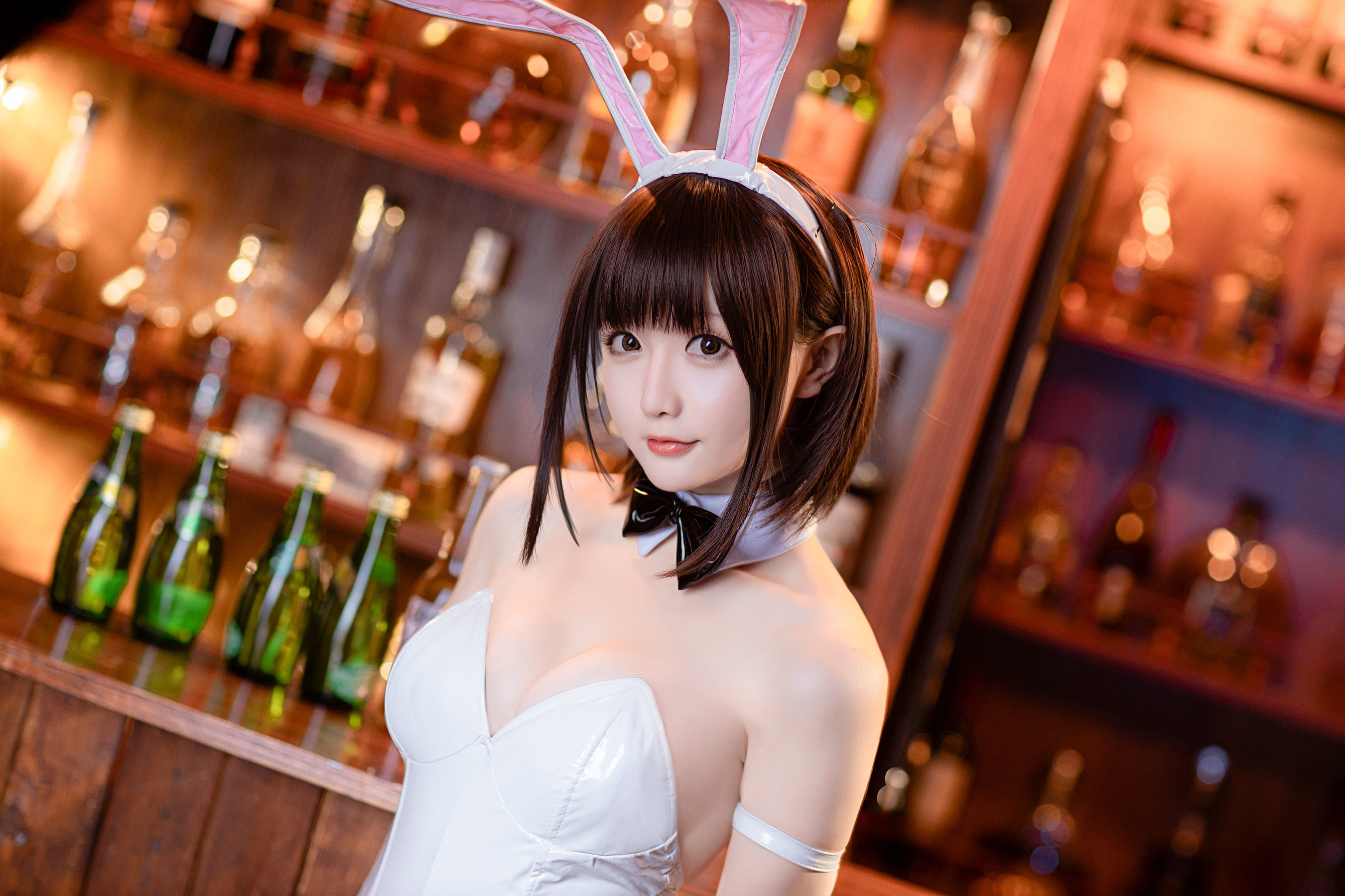 COS Phúc lợi] Coser Cô gái Tinh Chi Chi - Kato Megumi Cô gái thỏ