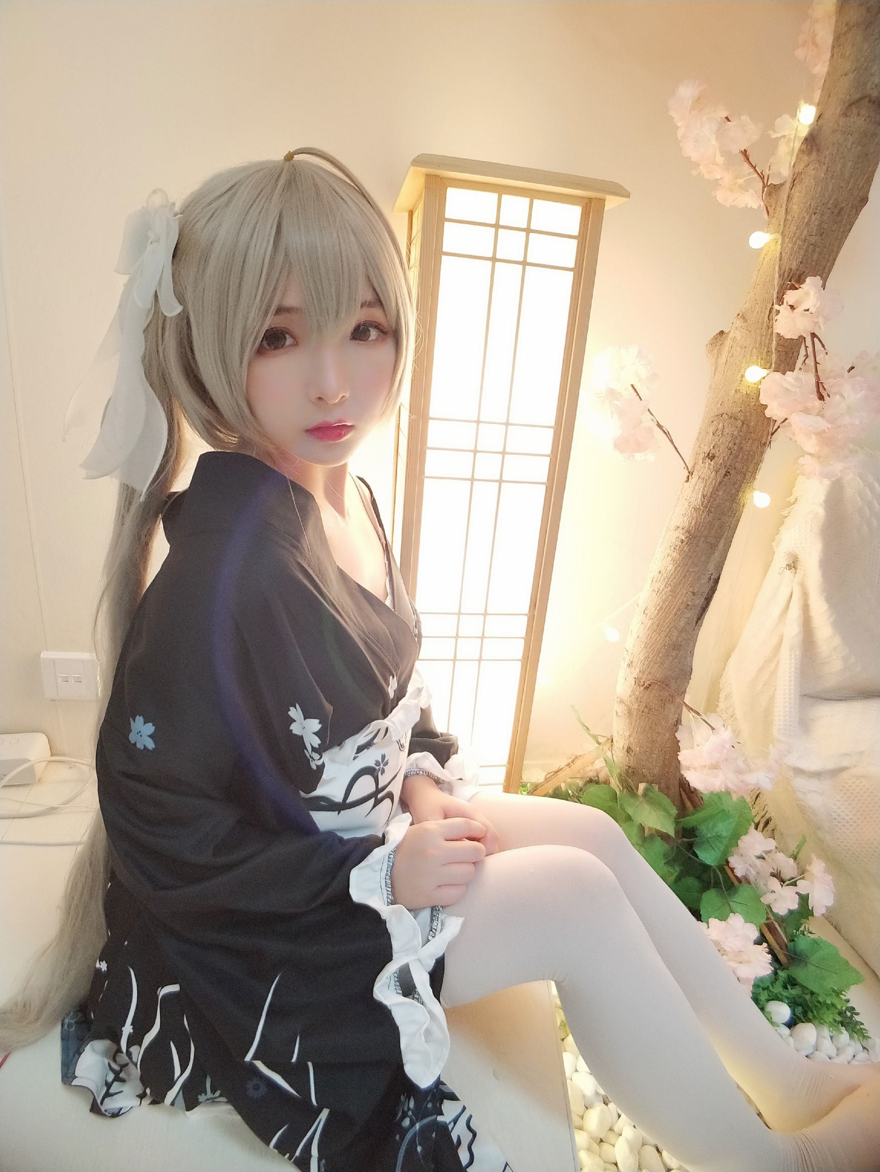 COS福利] 二次元美女古川卡古拉 - 穹妹和服