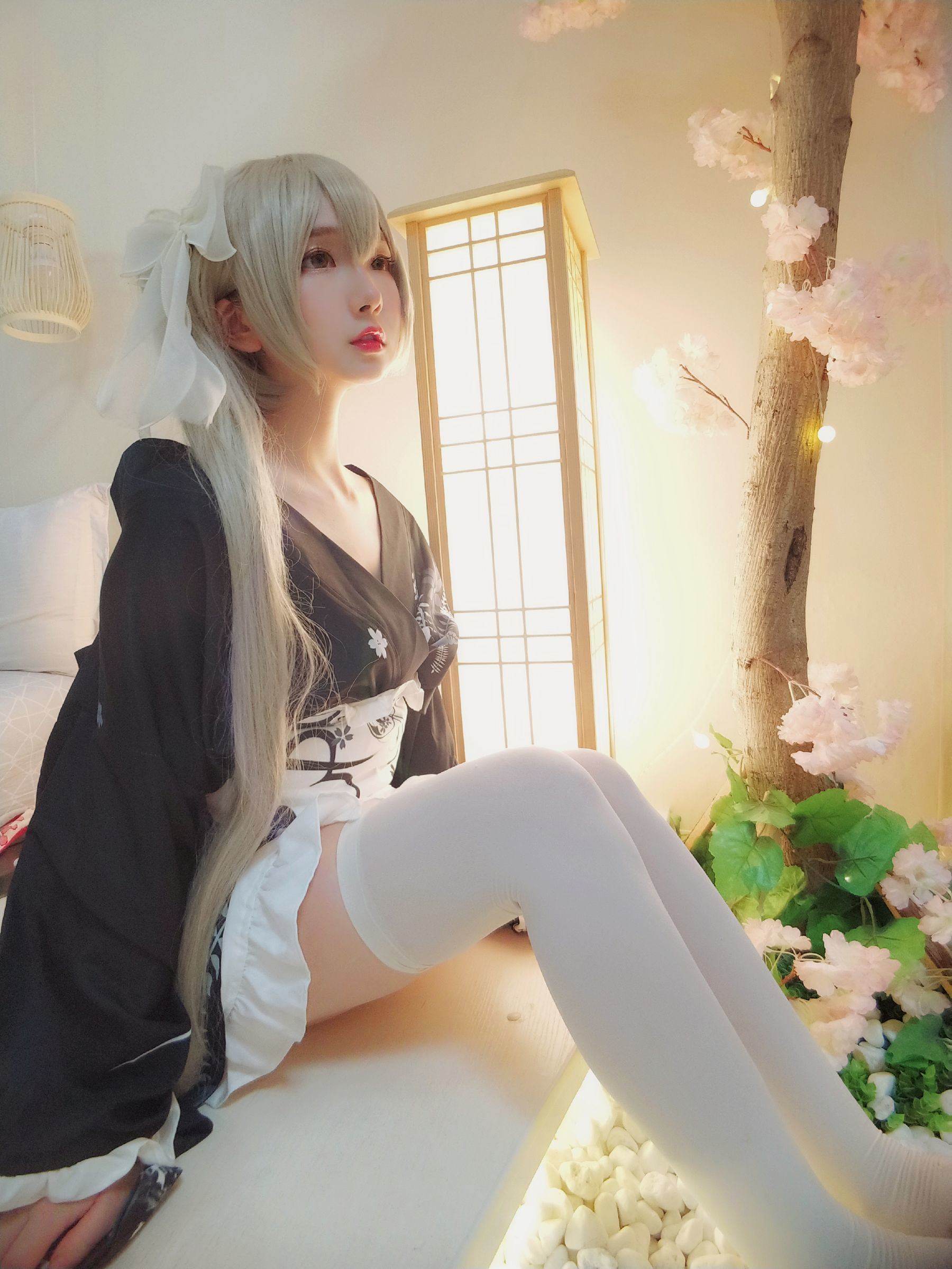 COS福利] 二次元美女古川卡古拉 - 穹妹和服