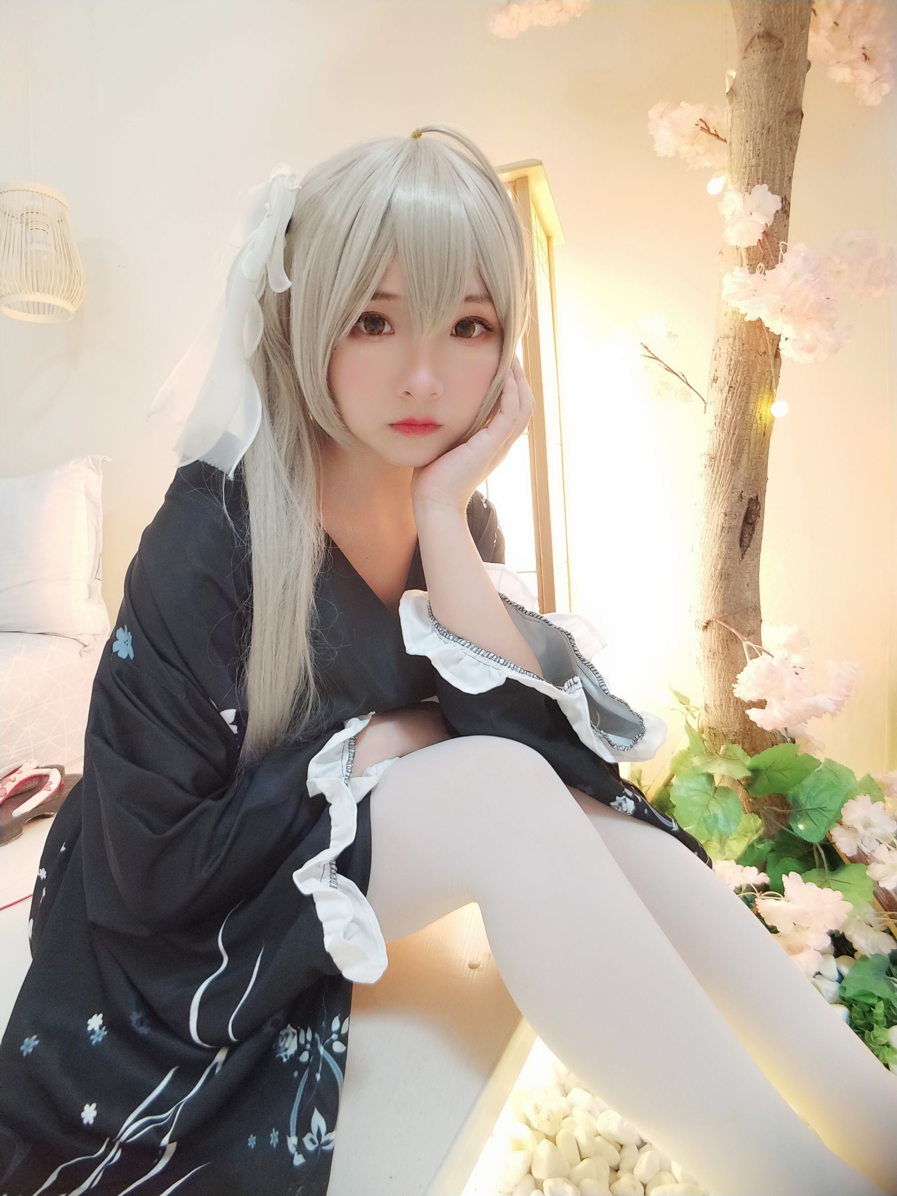COS福利] 二次元美女古川卡古拉 - 穹妹和服