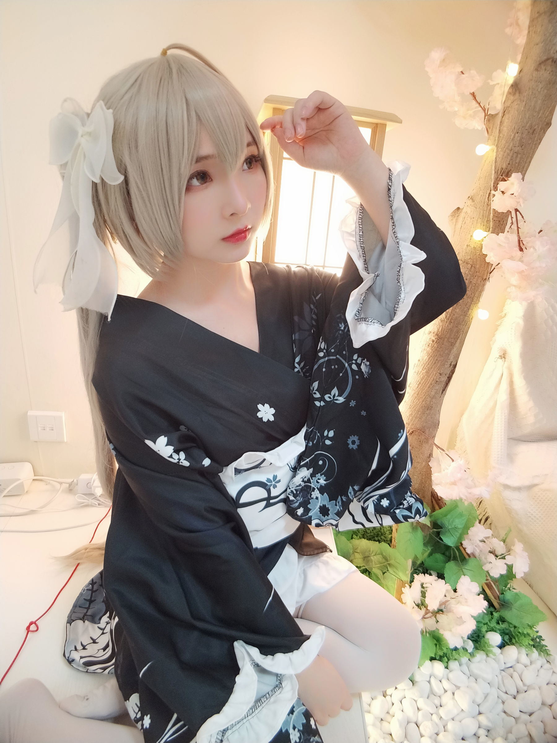 COS福利] 二次元美女古川卡古拉 - 穹妹和服