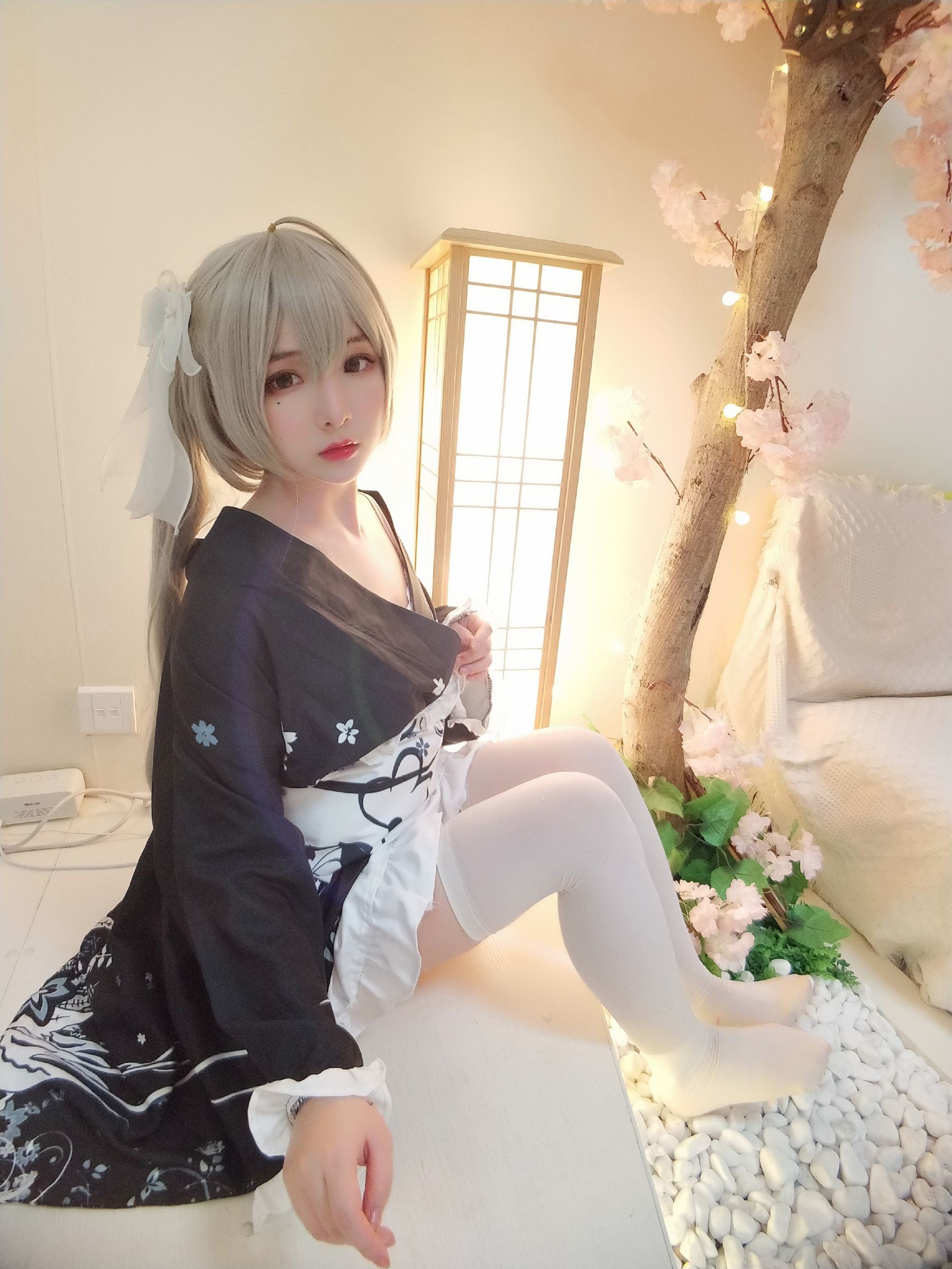 COS福利] 二次元美女古川卡古拉 - 穹妹和服