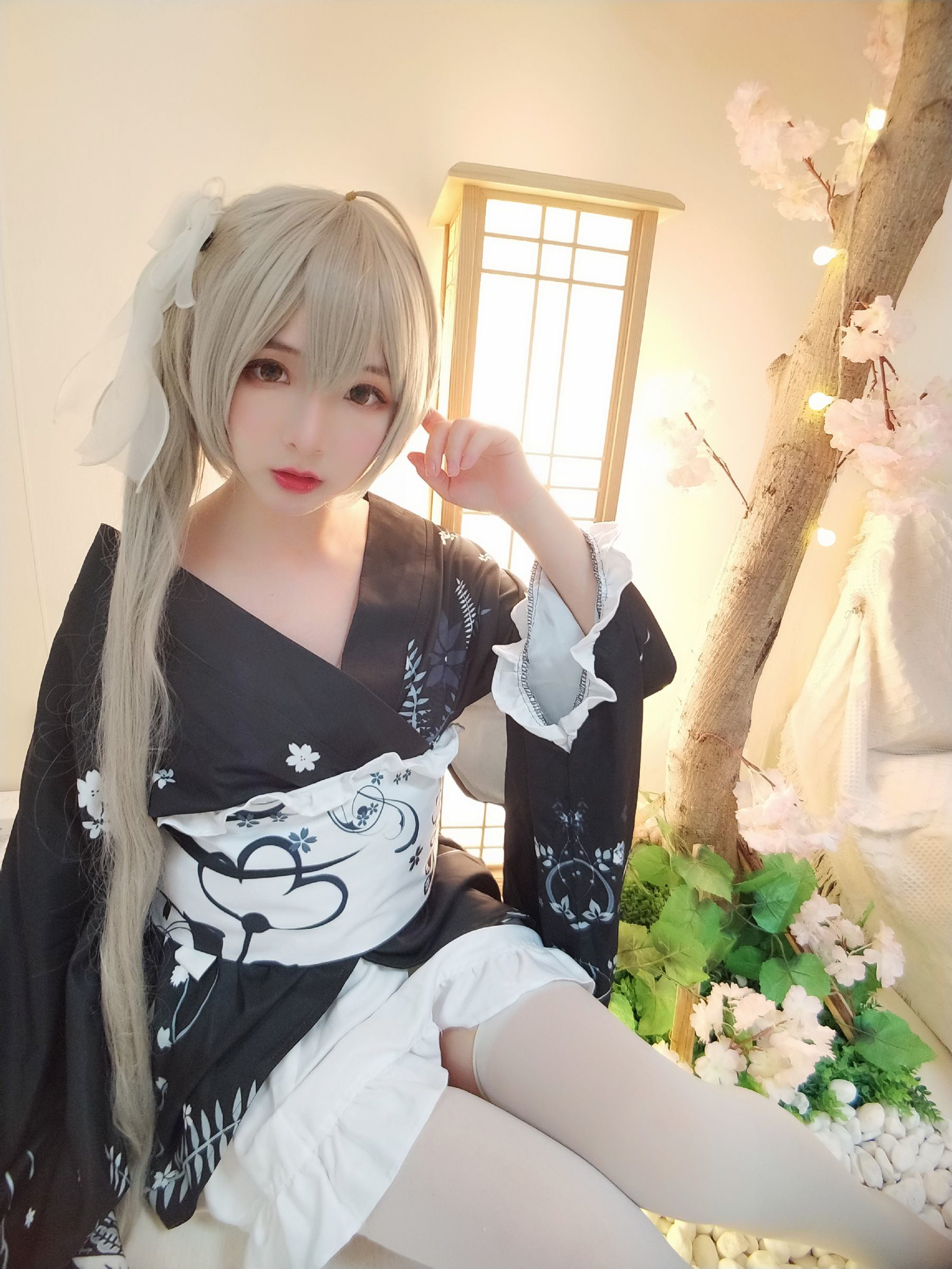 COS福利] 二次元美女古川卡古拉 - 穹妹和服