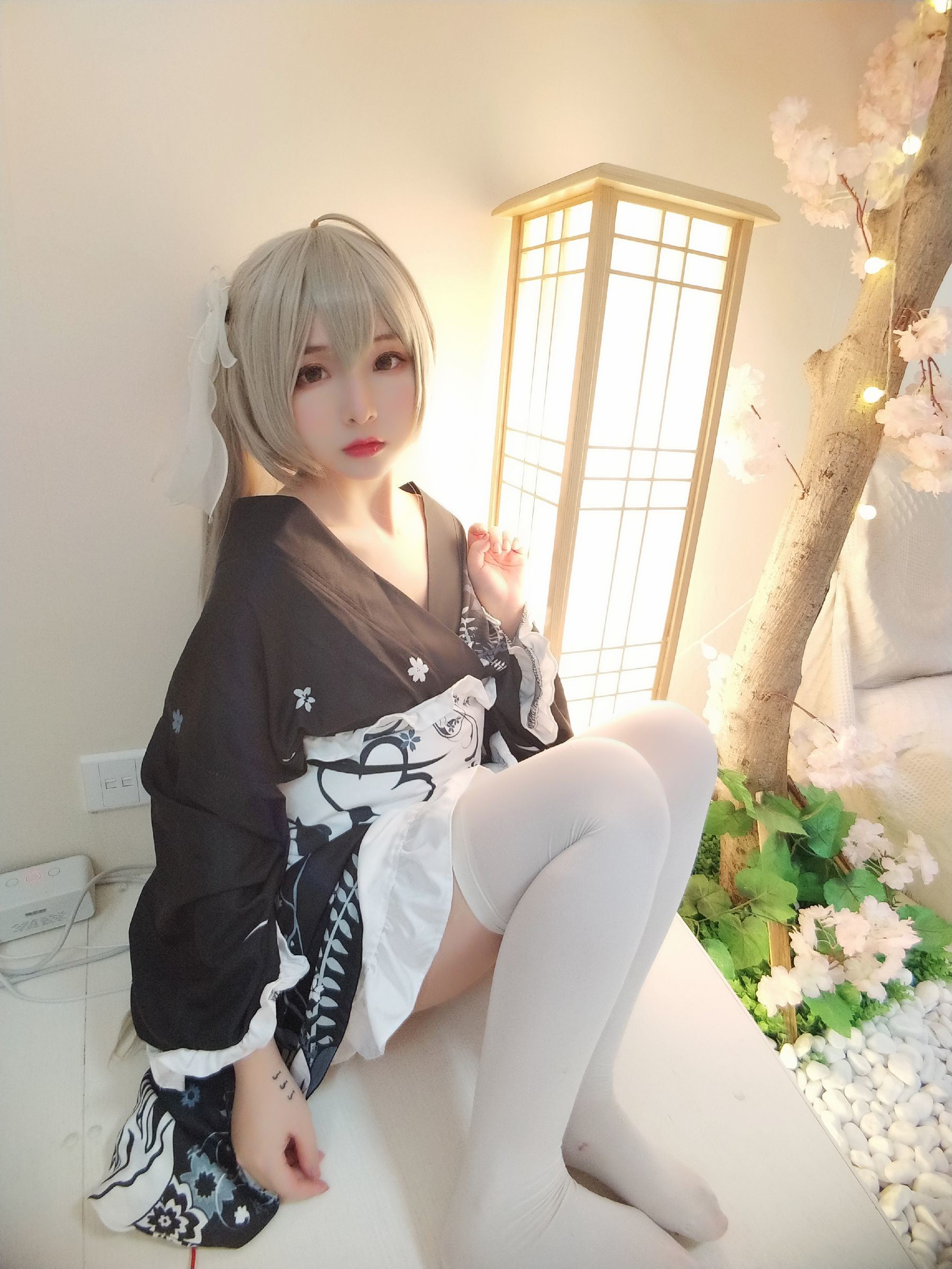 COS福利] 二次元美女古川卡古拉 - 穹妹和服