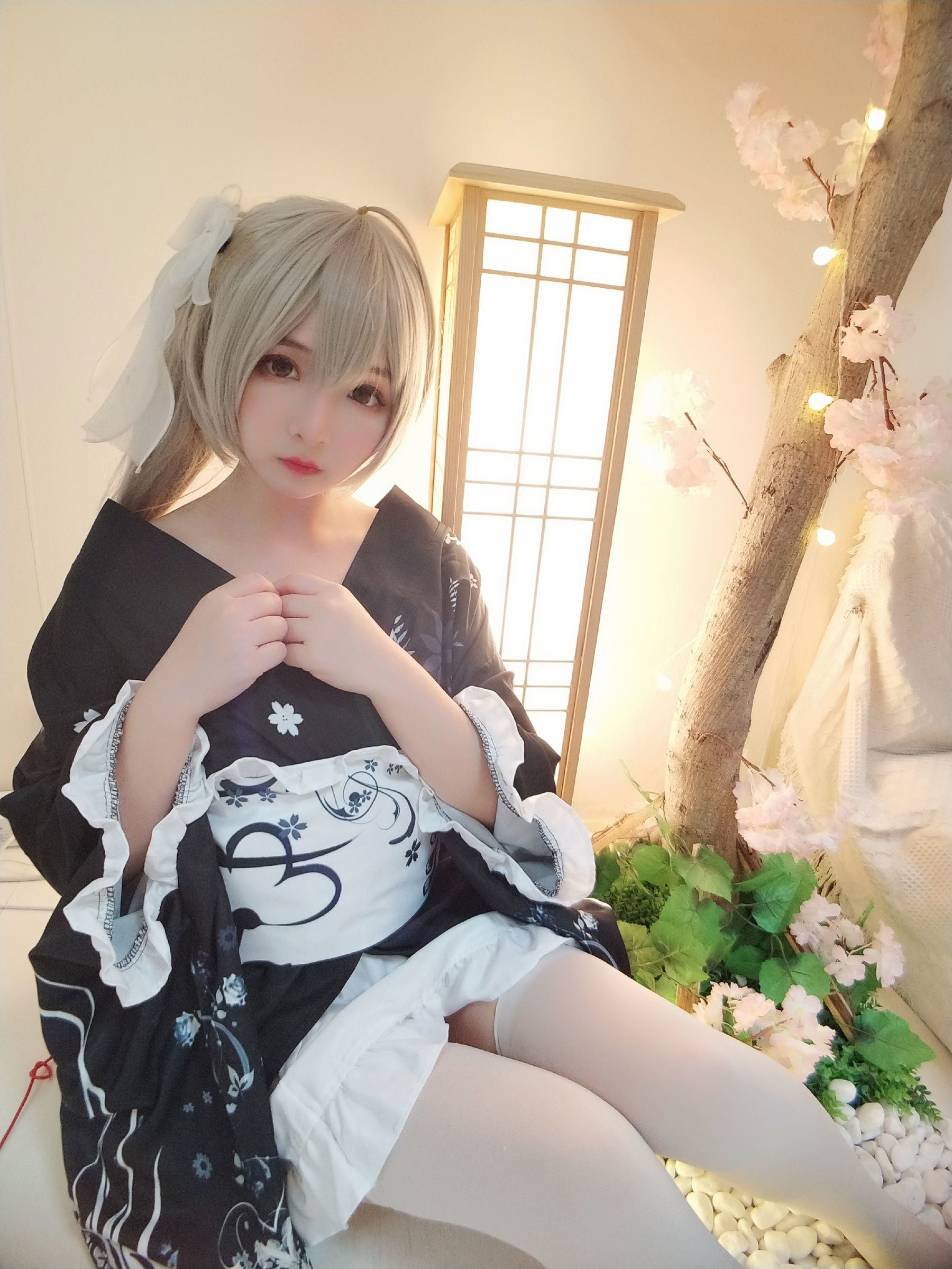 COS福利] 二次元美女古川卡古拉 - 穹妹和服