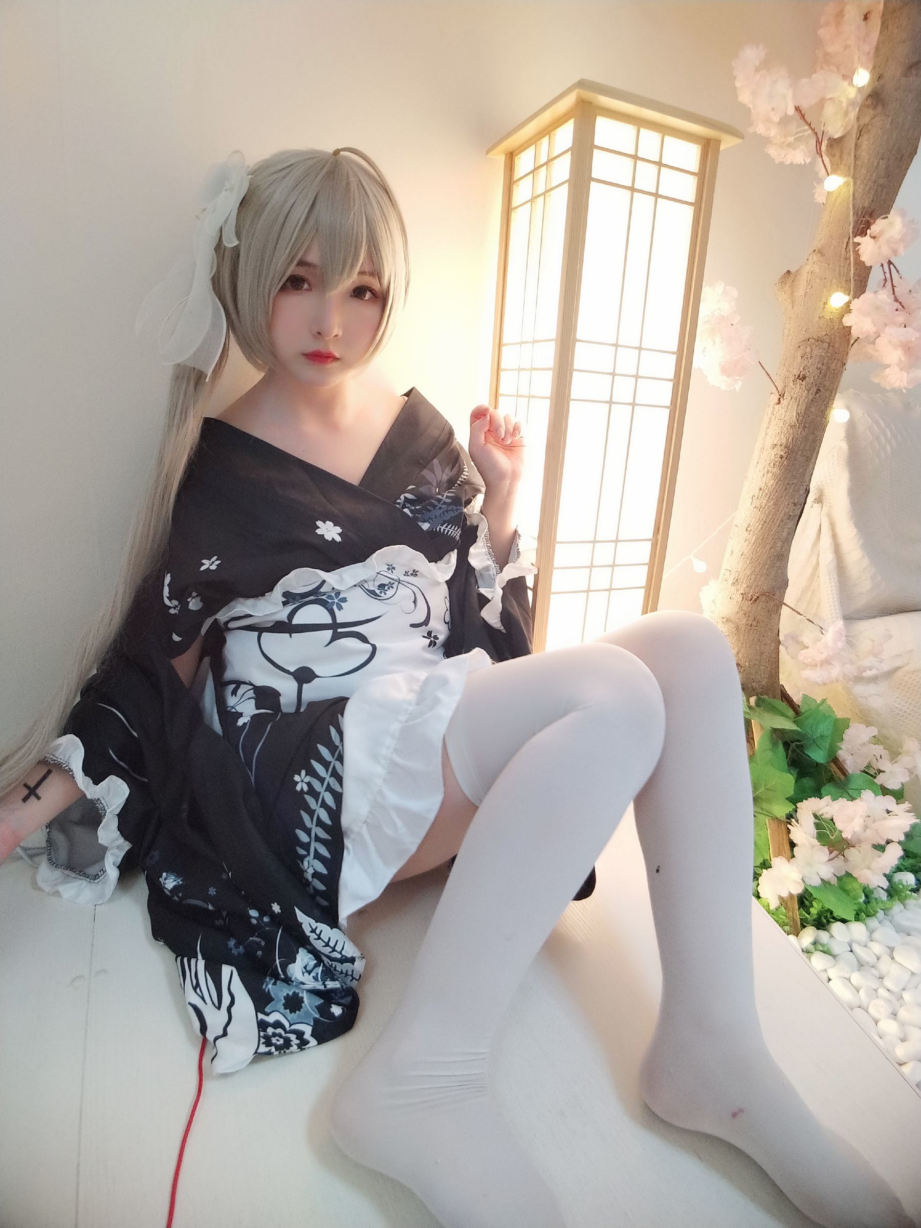 COS福利] 二次元美女古川卡古拉 - 穹妹和服