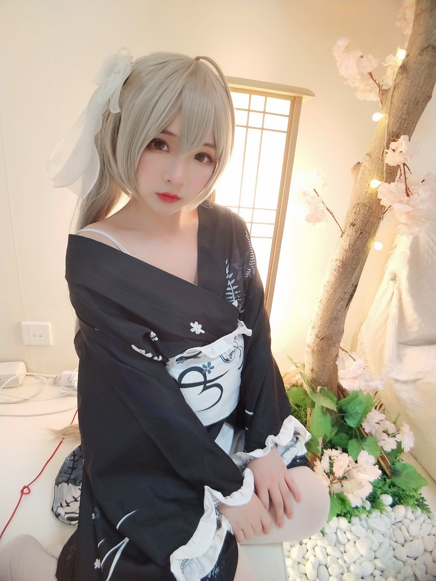 COS福利] 二次元美女古川卡古拉 - 穹妹和服