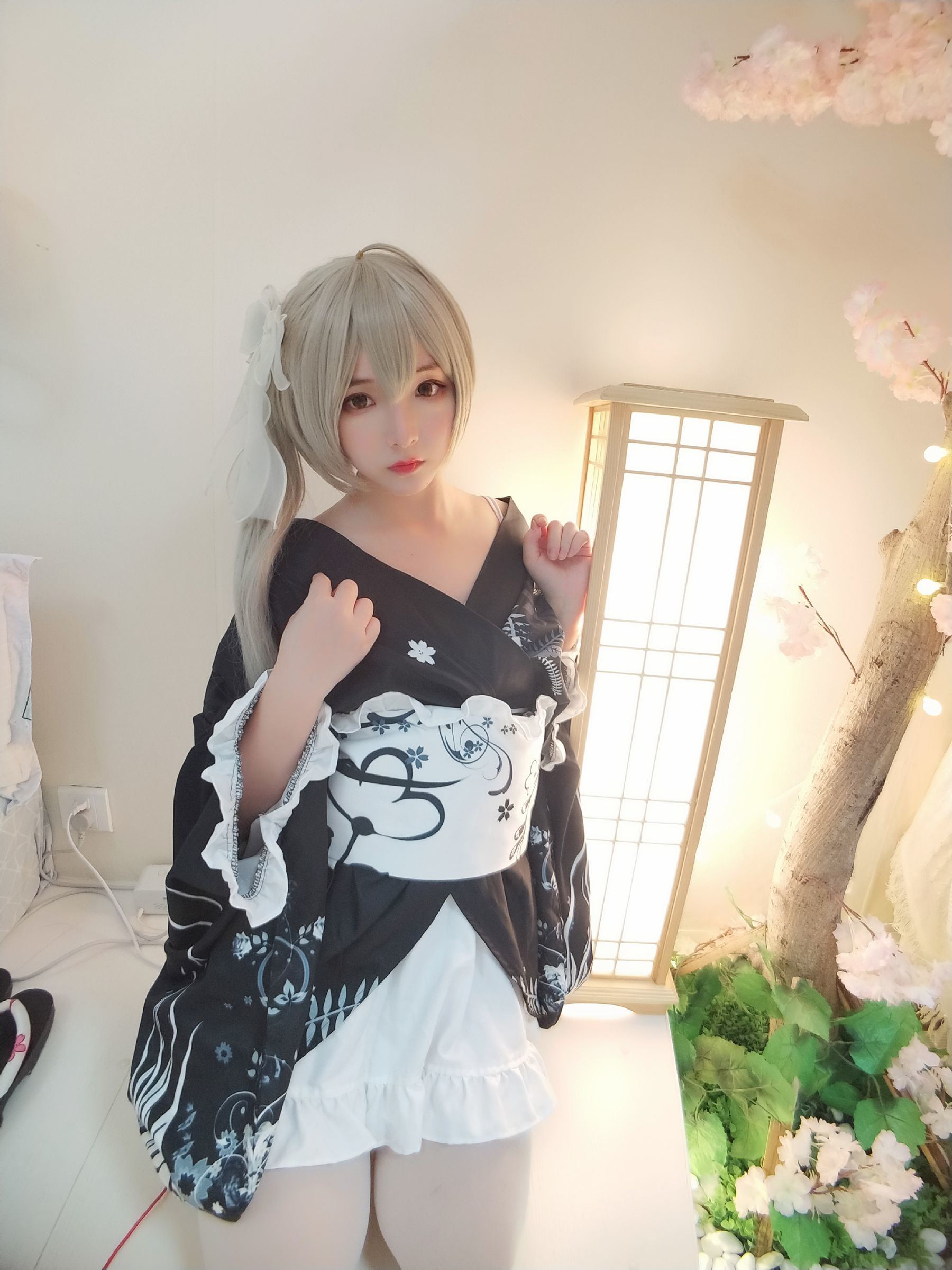 COS福利] 二次元美女古川卡古拉 - 穹妹和服