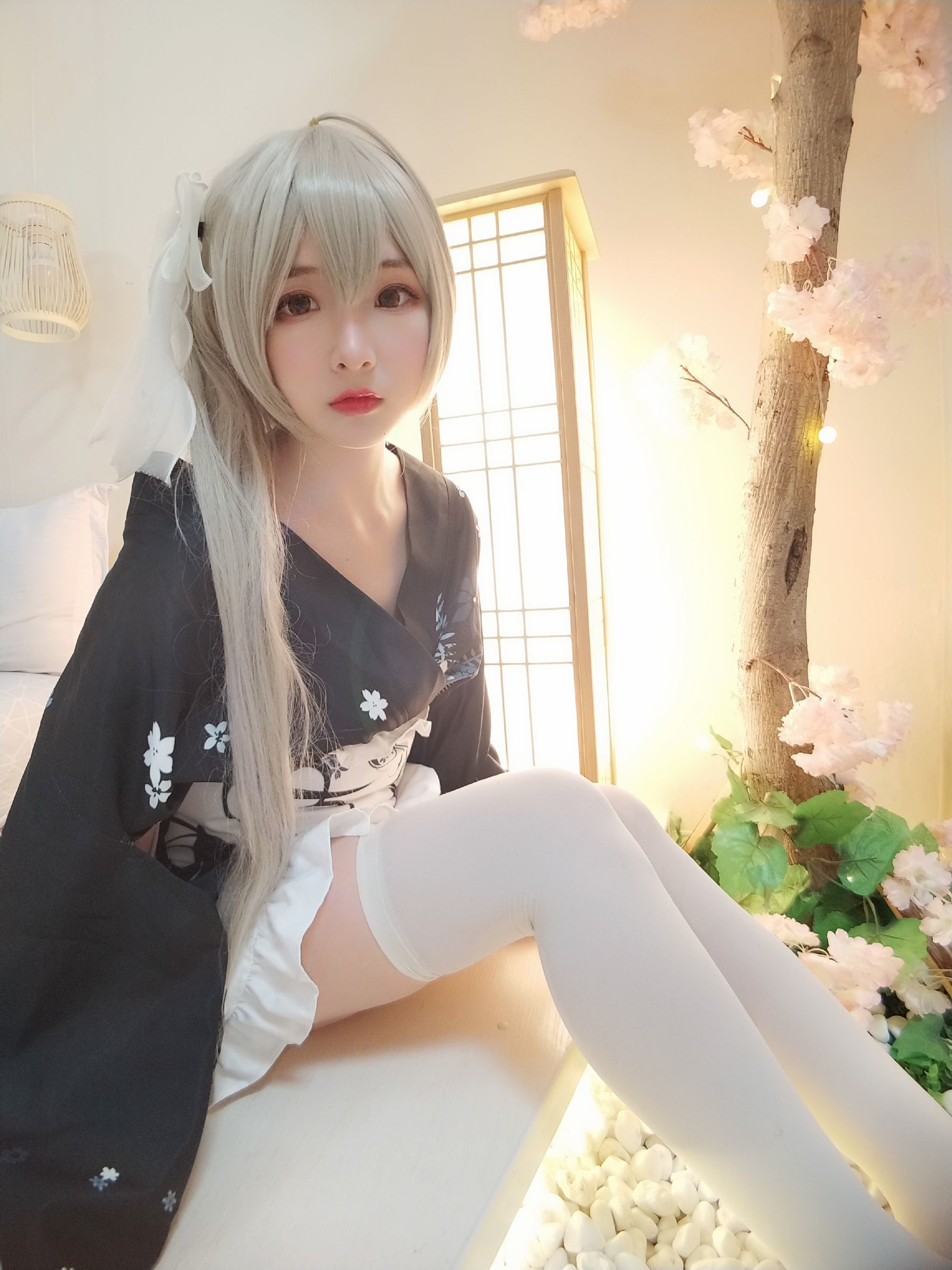 COS福利] 二次元美女古川卡古拉 - 穹妹和服