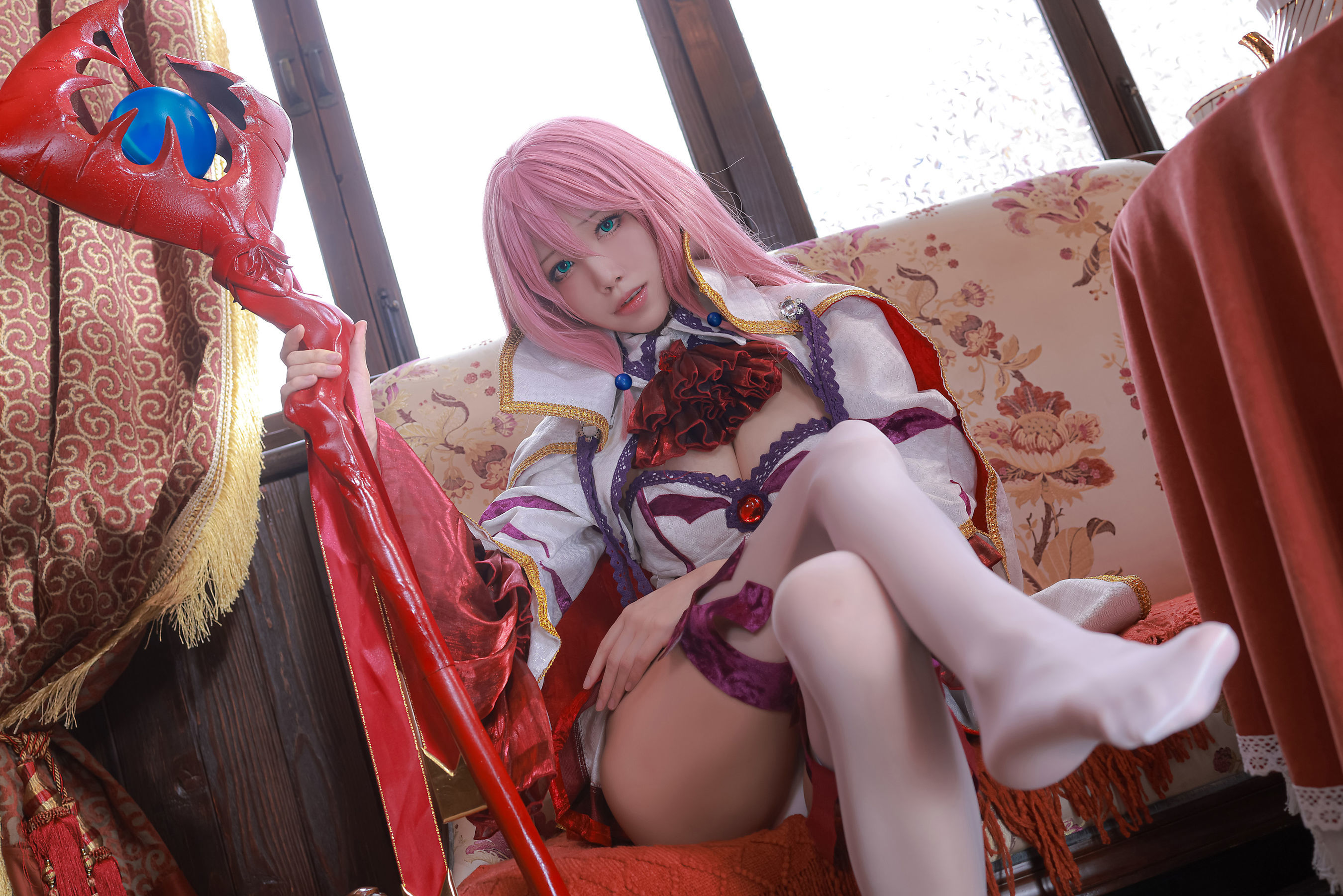 COS Welfare] Anime Blogger Shuimiao aqua - Freya