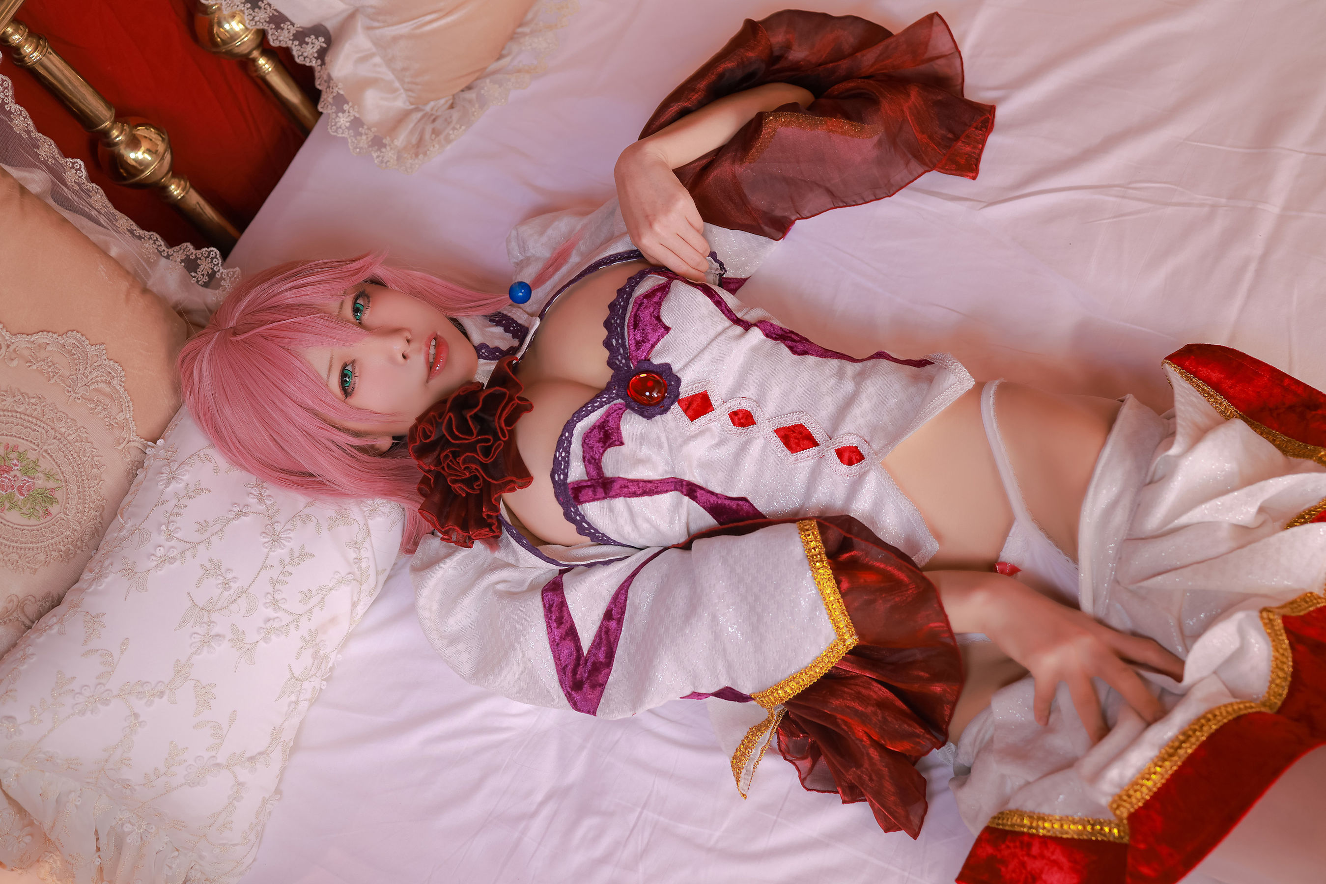 COS Welfare] Anime Blogger Shuimiao aqua - Freya