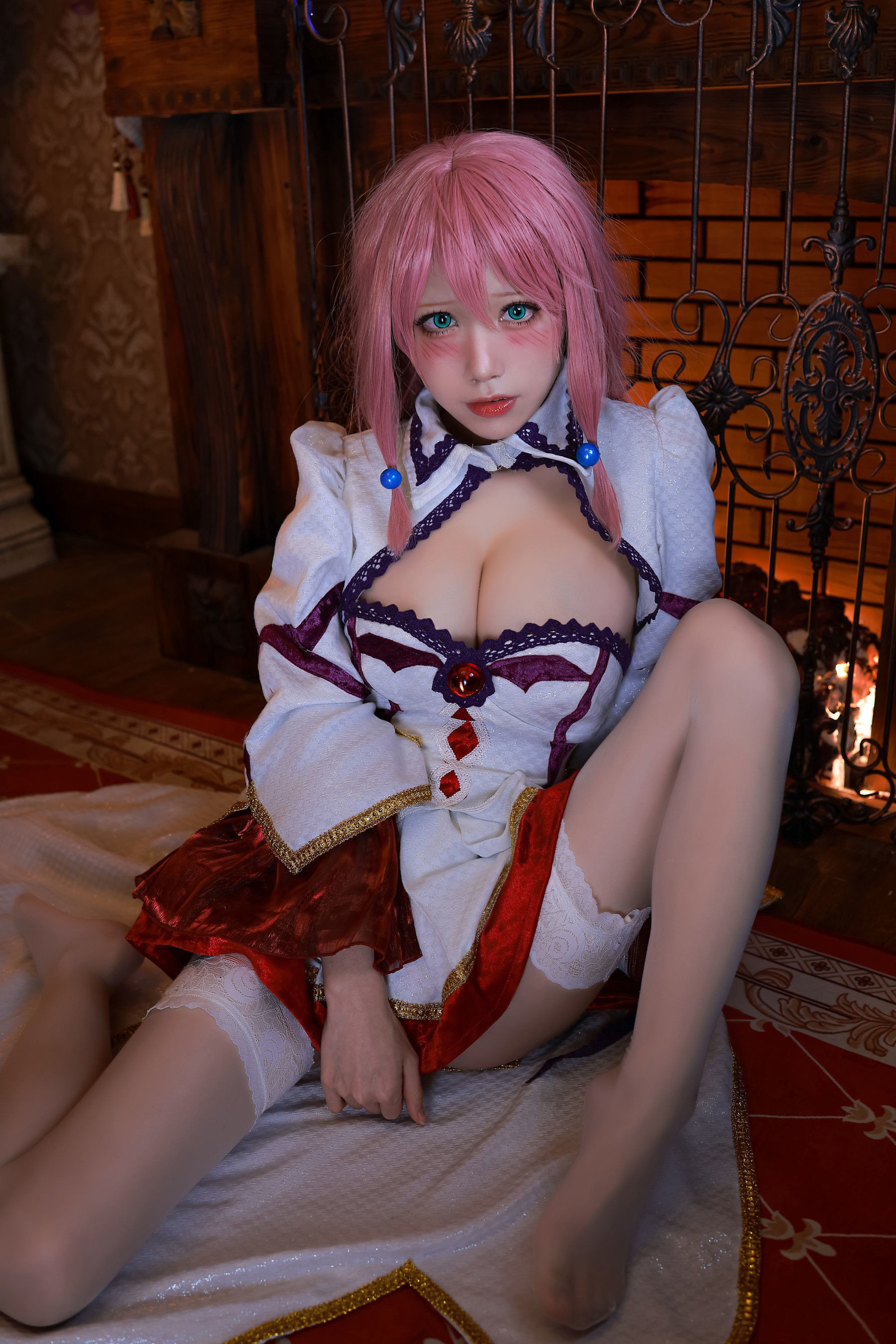 COS Welfare] Anime Blogger Shuimiao aqua - Freya
