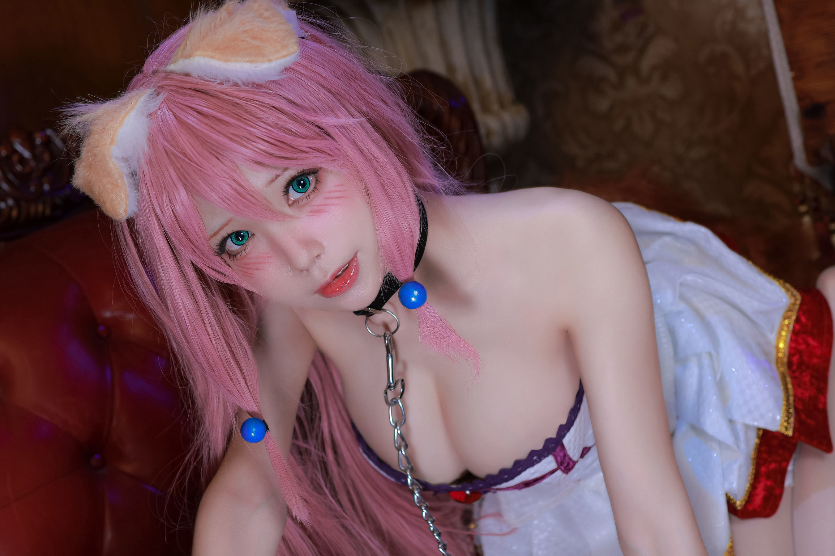 COS Phúc lợi] Blogger Anime Thủy Miêu aqua - Freya