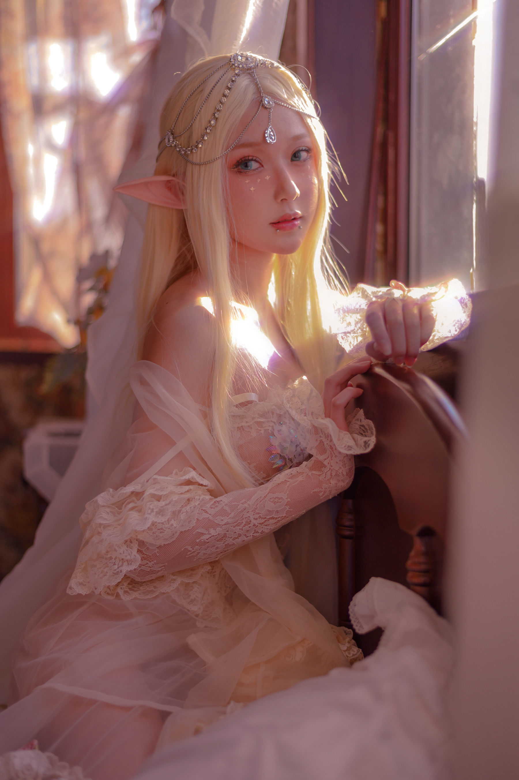 Cosplay Welfare] Anime Blogger A Bao is also a Bunny Girl - Elf