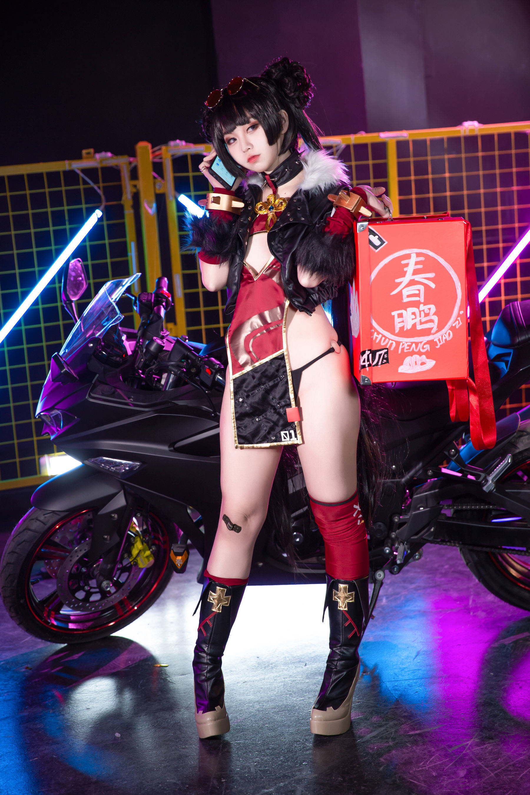 COS福利] 動漫博主G44不會受傷 - 春鵬餃子外賣小妹