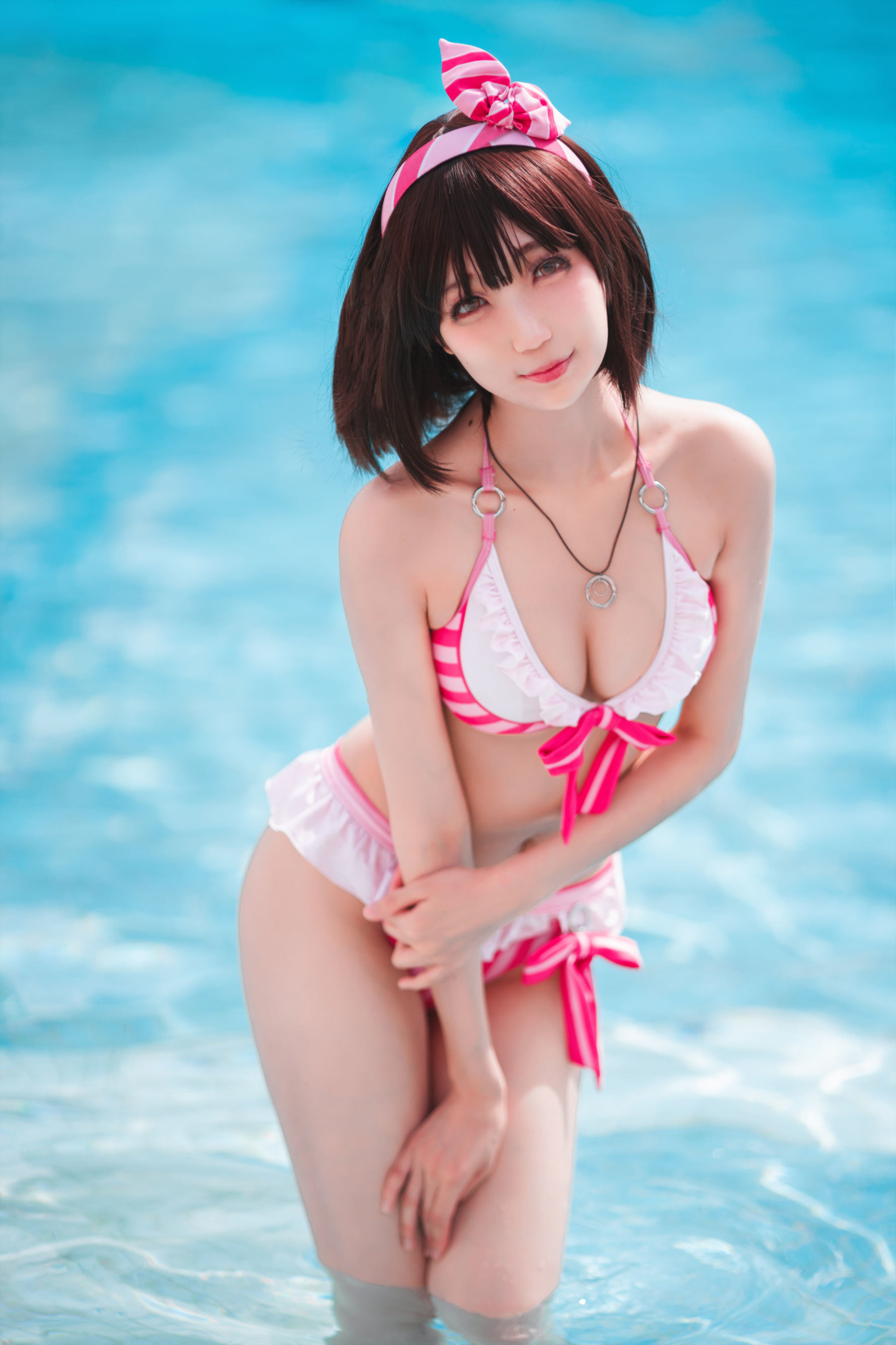 COS Welfare] Zhou Ji is a Cute Bunny - Holy Person in Swimsuit