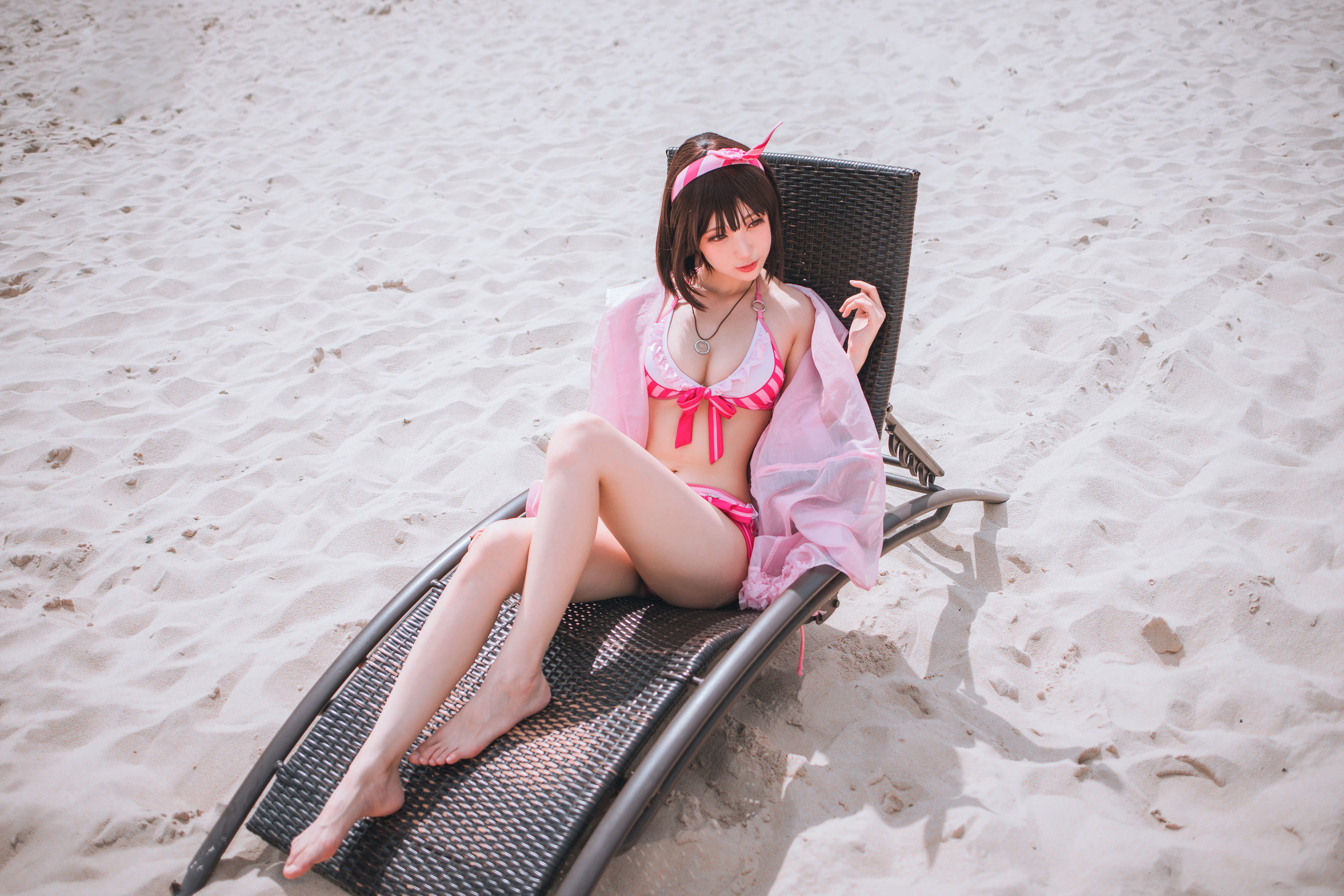 COS Welfare] Zhou Ji is a Cute Bunny - Holy Person in Swimsuit