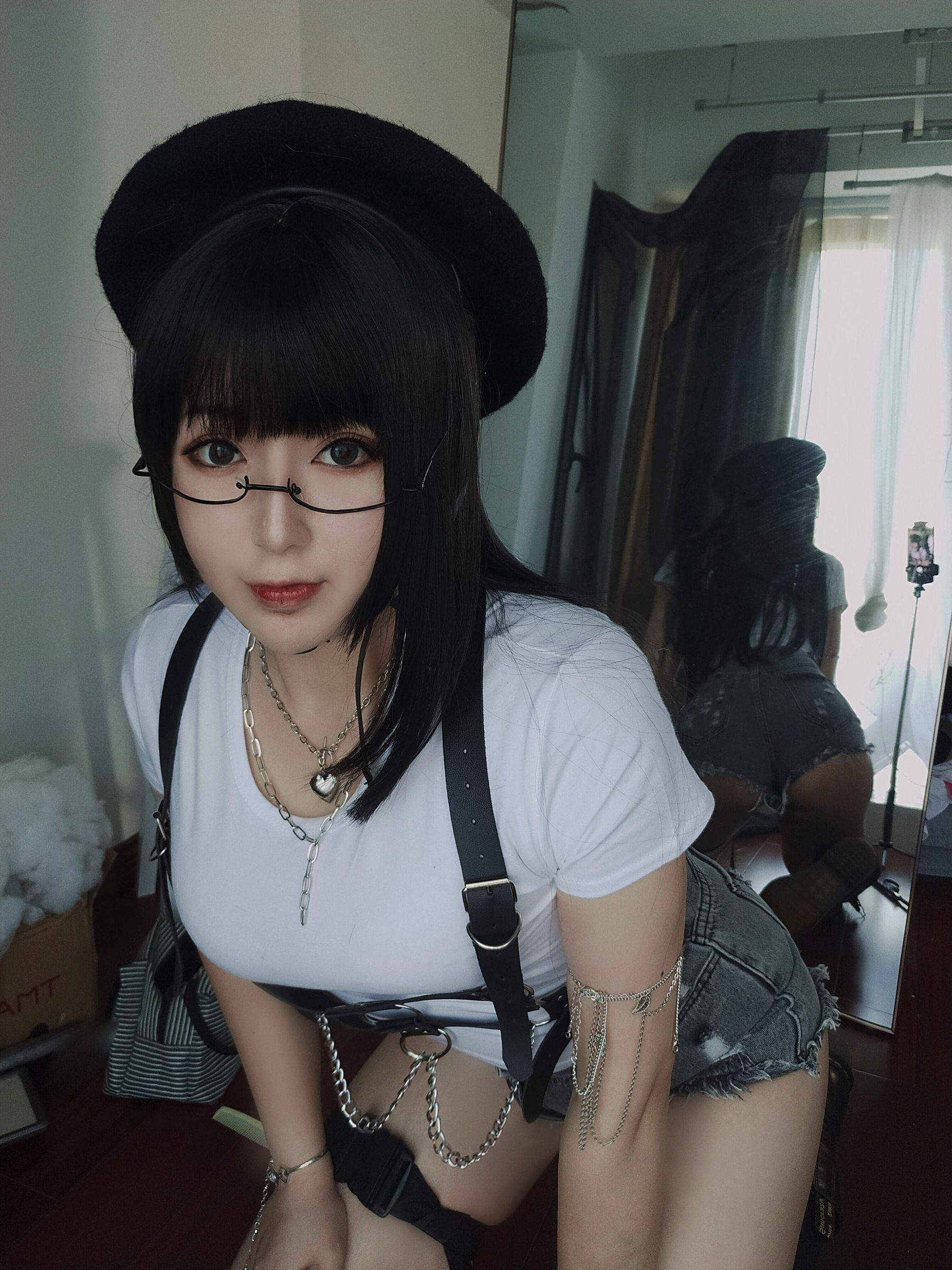 코스프레 혜택] 소용자 구구구 - 화이트 T