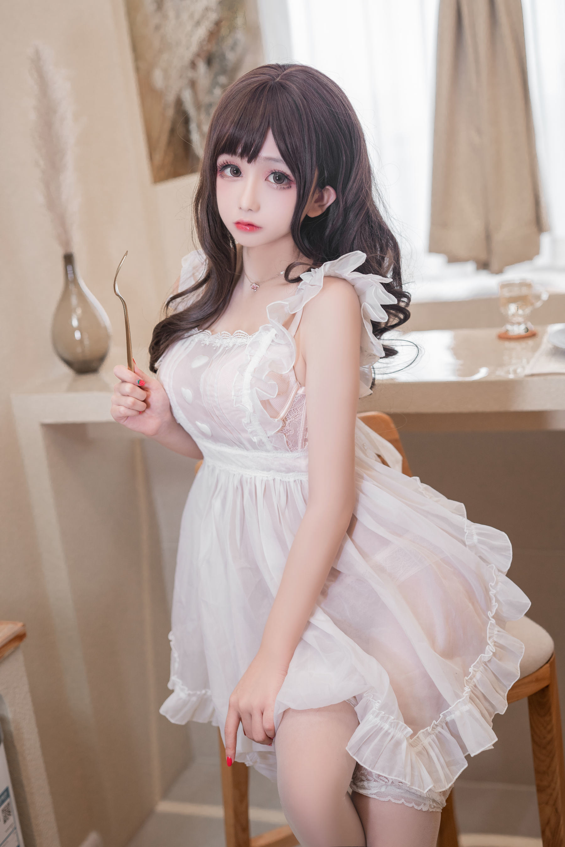 COS福利] Cosplay日奈嬌 - 圍裙人妻