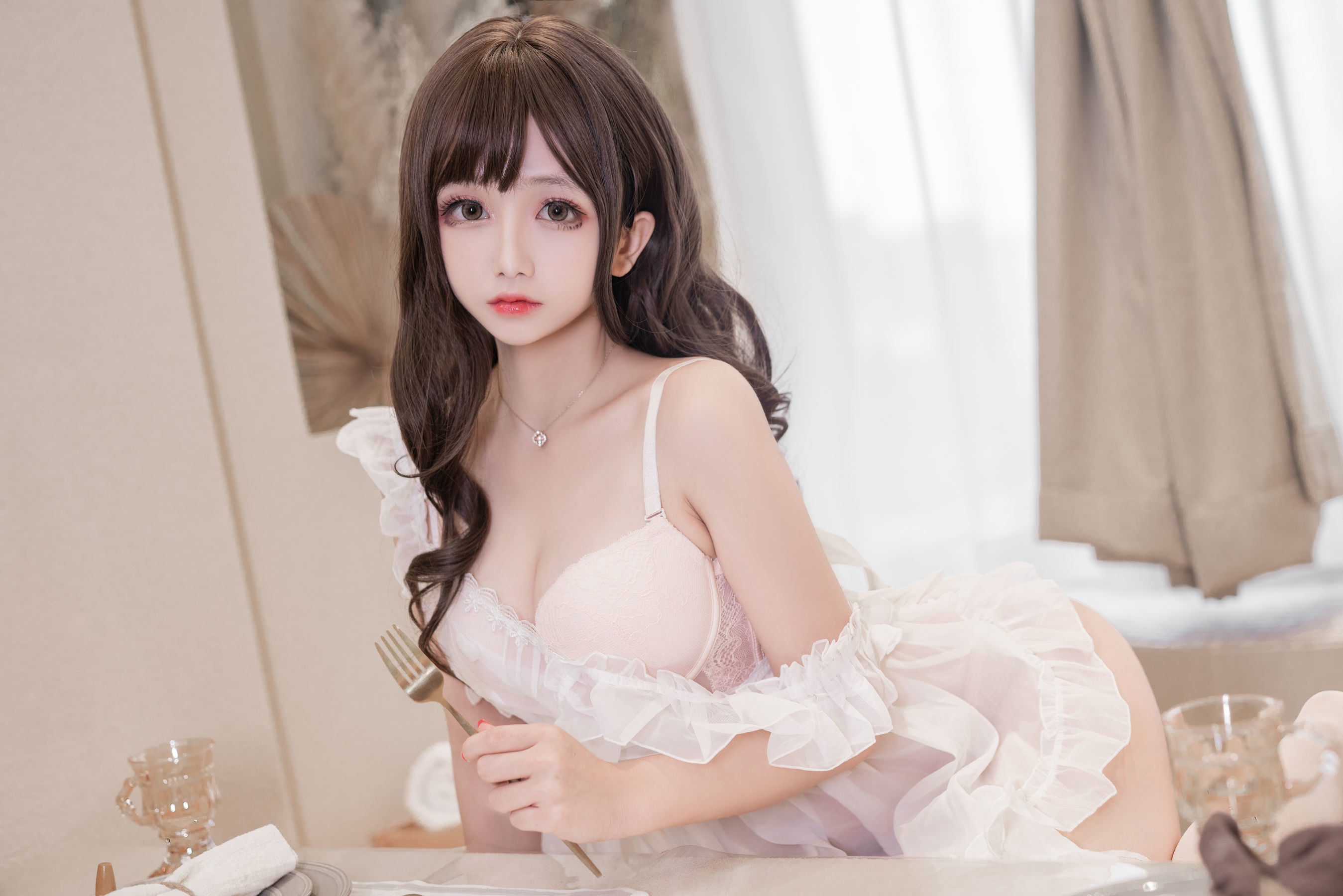 COS Welfare] Cosplay Rina Jiao - Apron Housewife