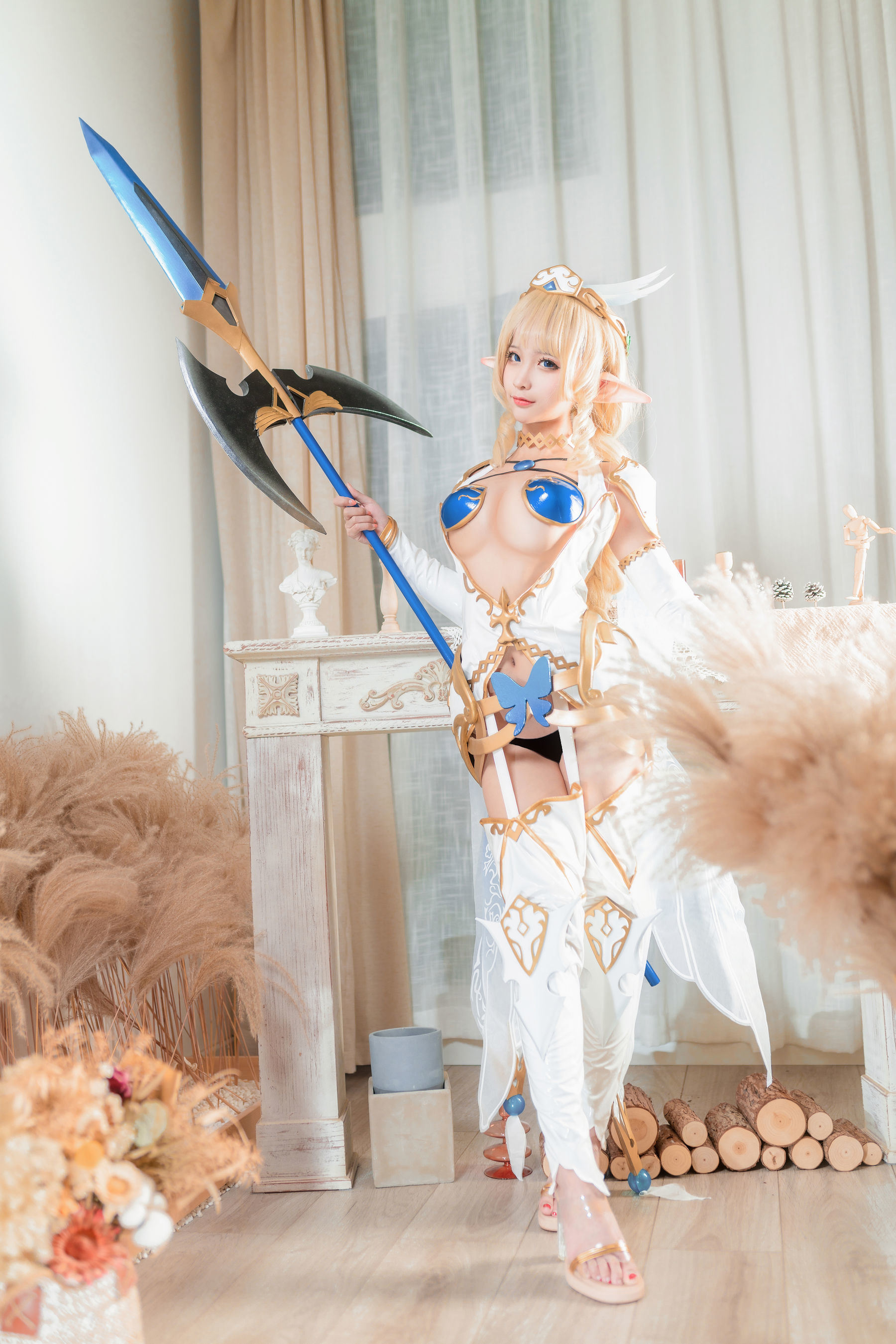 COS Welfare] Anime Blogger Chun Mo Mo - Elf Village Third Village Person