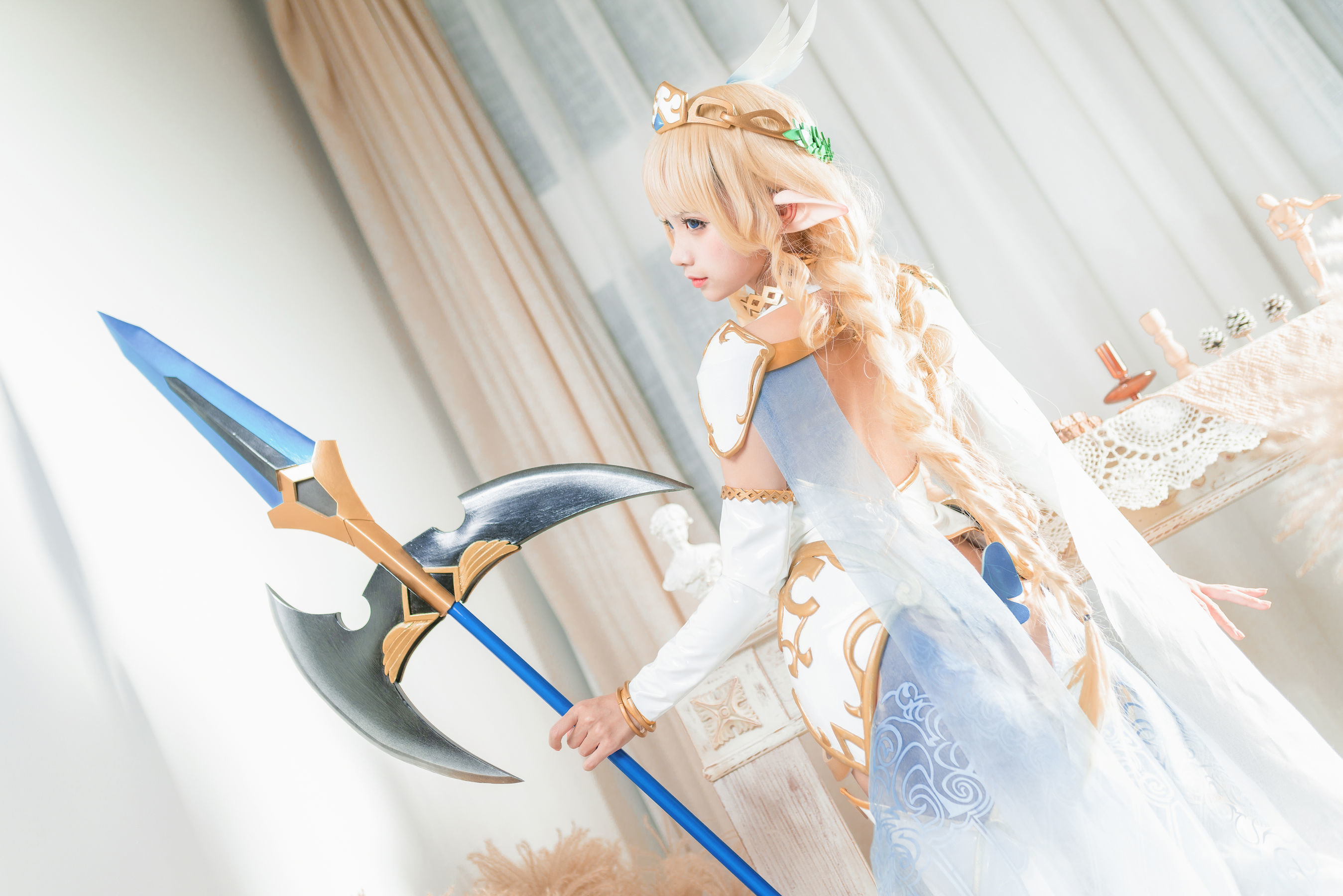 COS Welfare] Anime Blogger Chun Mo Mo - Elf Village Third Village Person