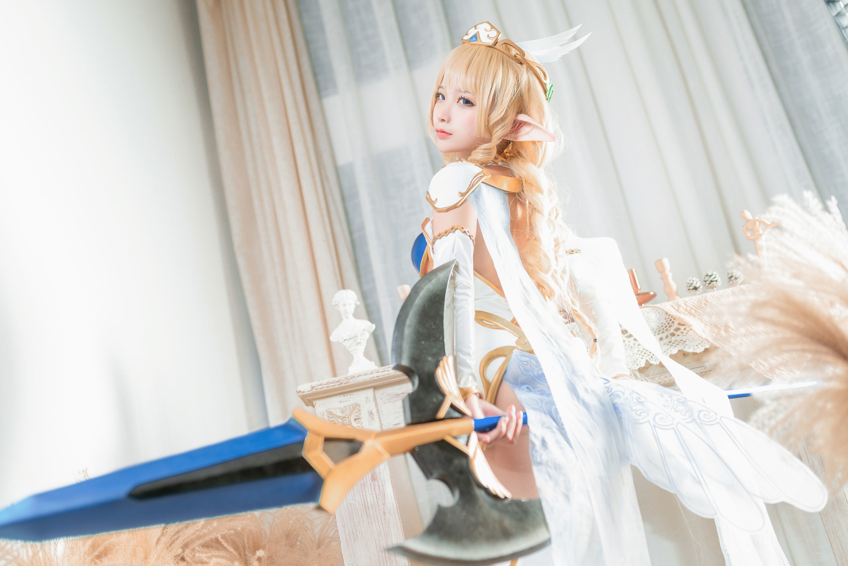 COS Welfare] Anime Blogger Chun Mo Mo - Elf Village Third Village Person