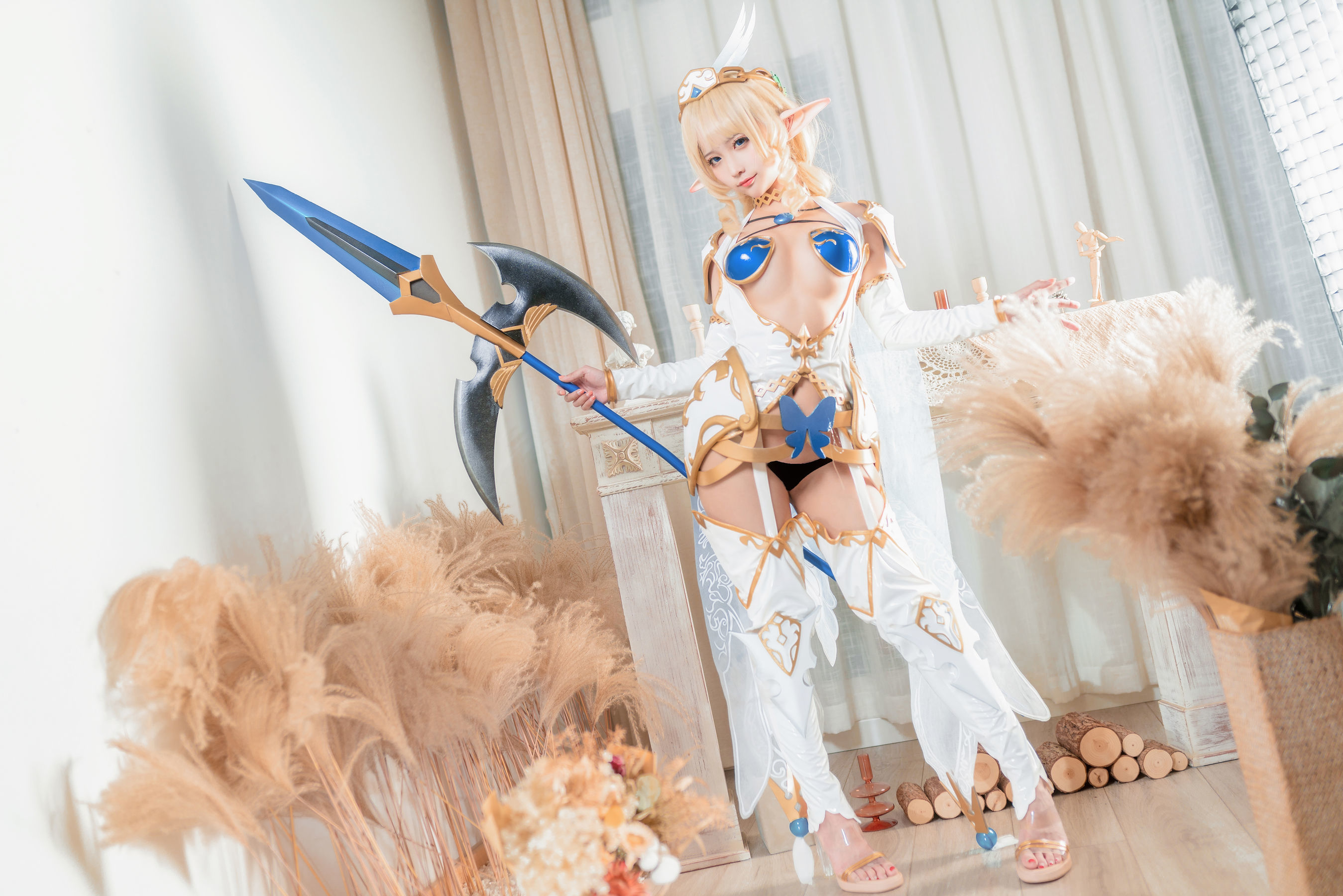 COS Welfare] Anime Blogger Chun Mo Mo - Elf Village Third Village Person