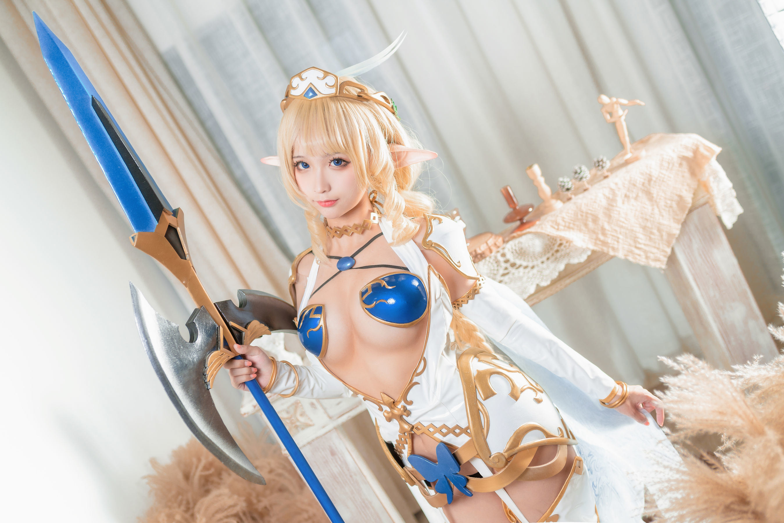 COS Welfare] Anime Blogger Chun Mo Mo - Elf Village Third Village Person