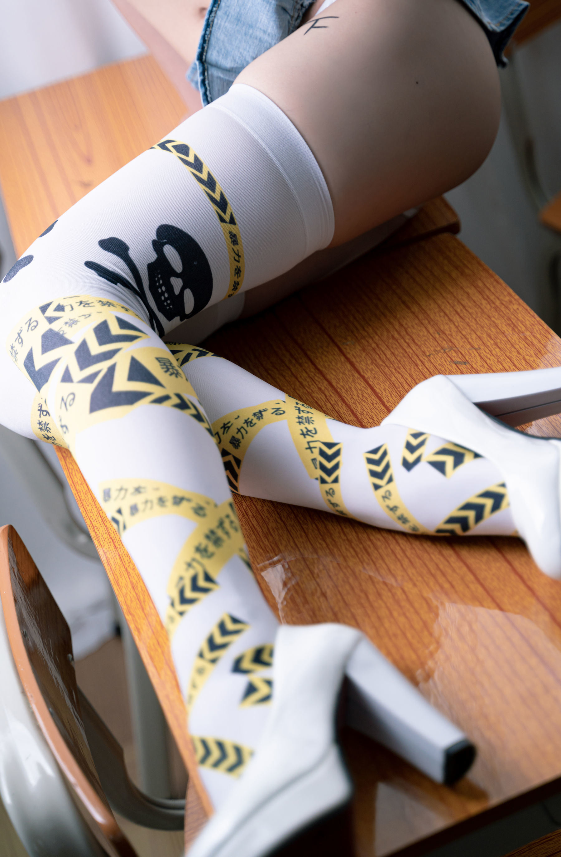 COS Welfare] Cute Popular Coser Mianbing Xianer - Short School Uniform Tape