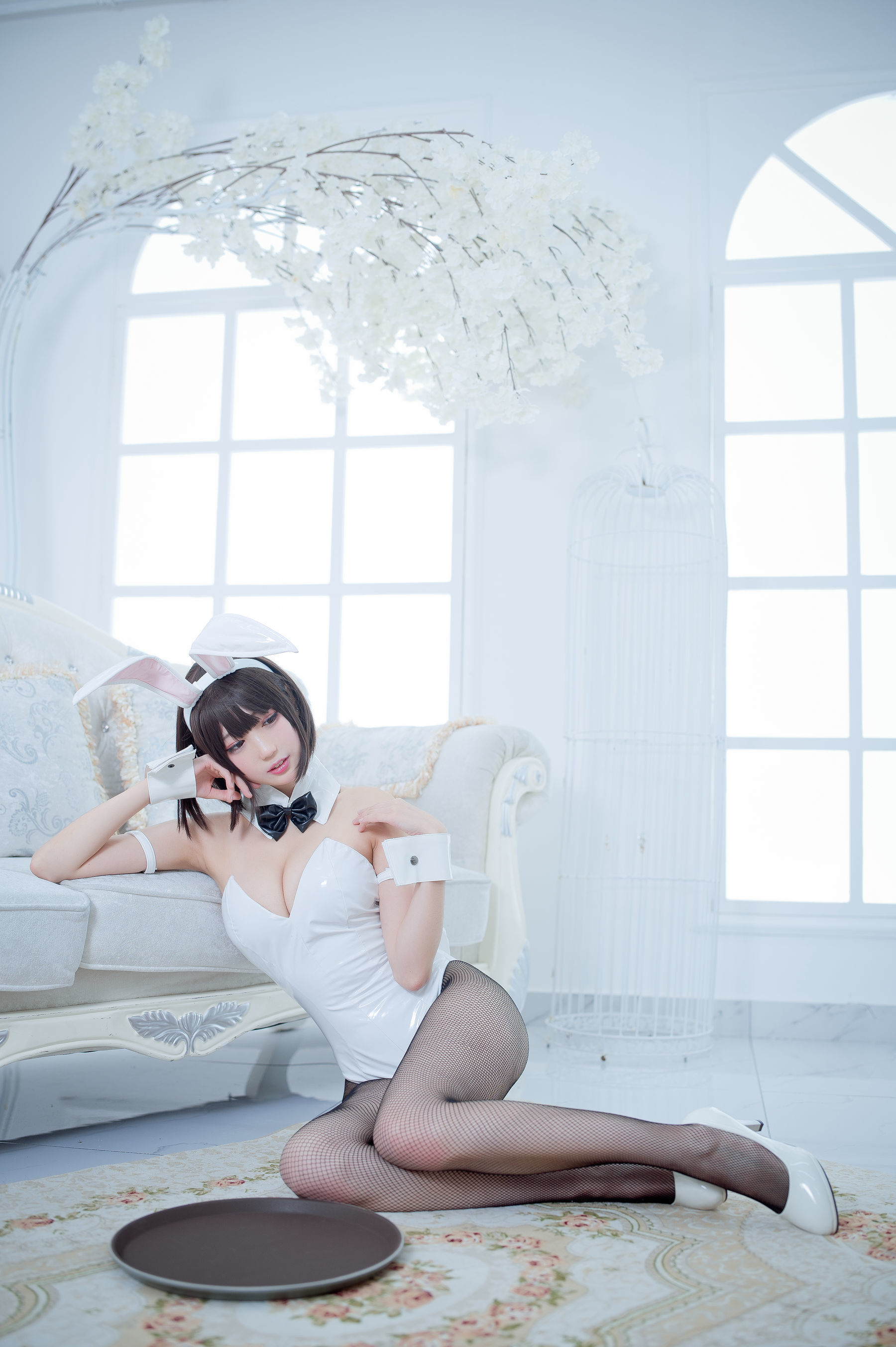 COS Phúc Lợi] Zhou Ji là thỏ dễ thương - Kato Megumi Thỏ Nữ Lang