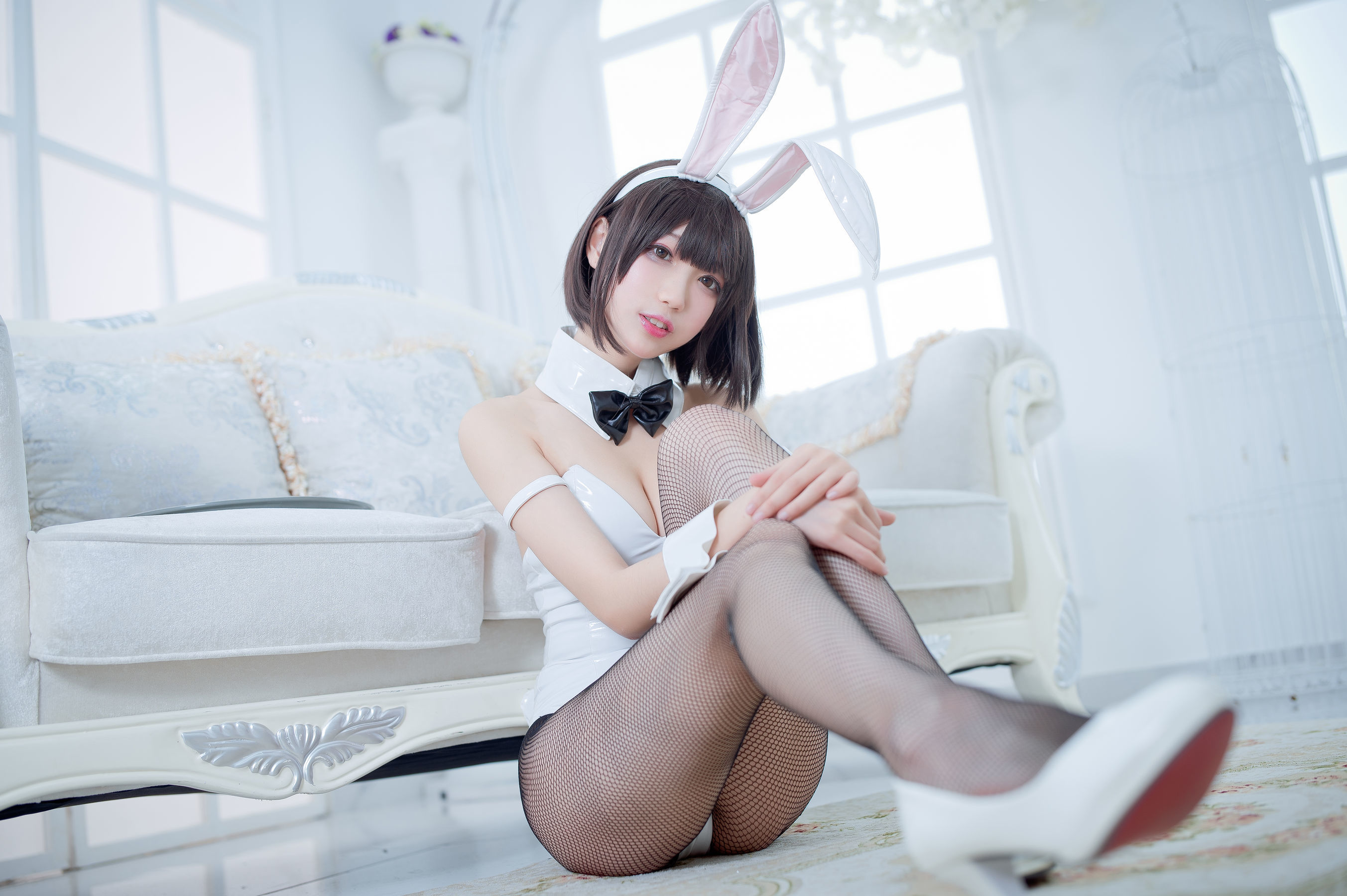 Cosplay Benefits] Zhou Ji is a cute bunny - Kato Megumi bunny girl