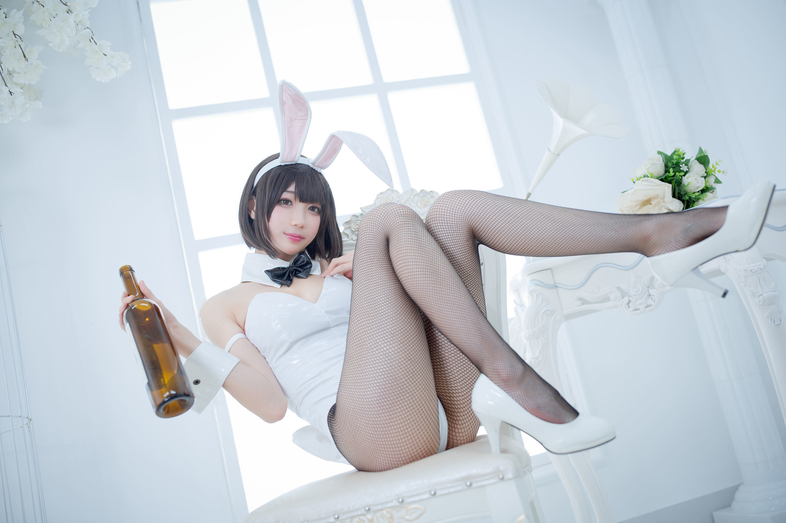 Cosplay Benefits] Zhou Ji is a cute bunny - Kato Megumi bunny girl