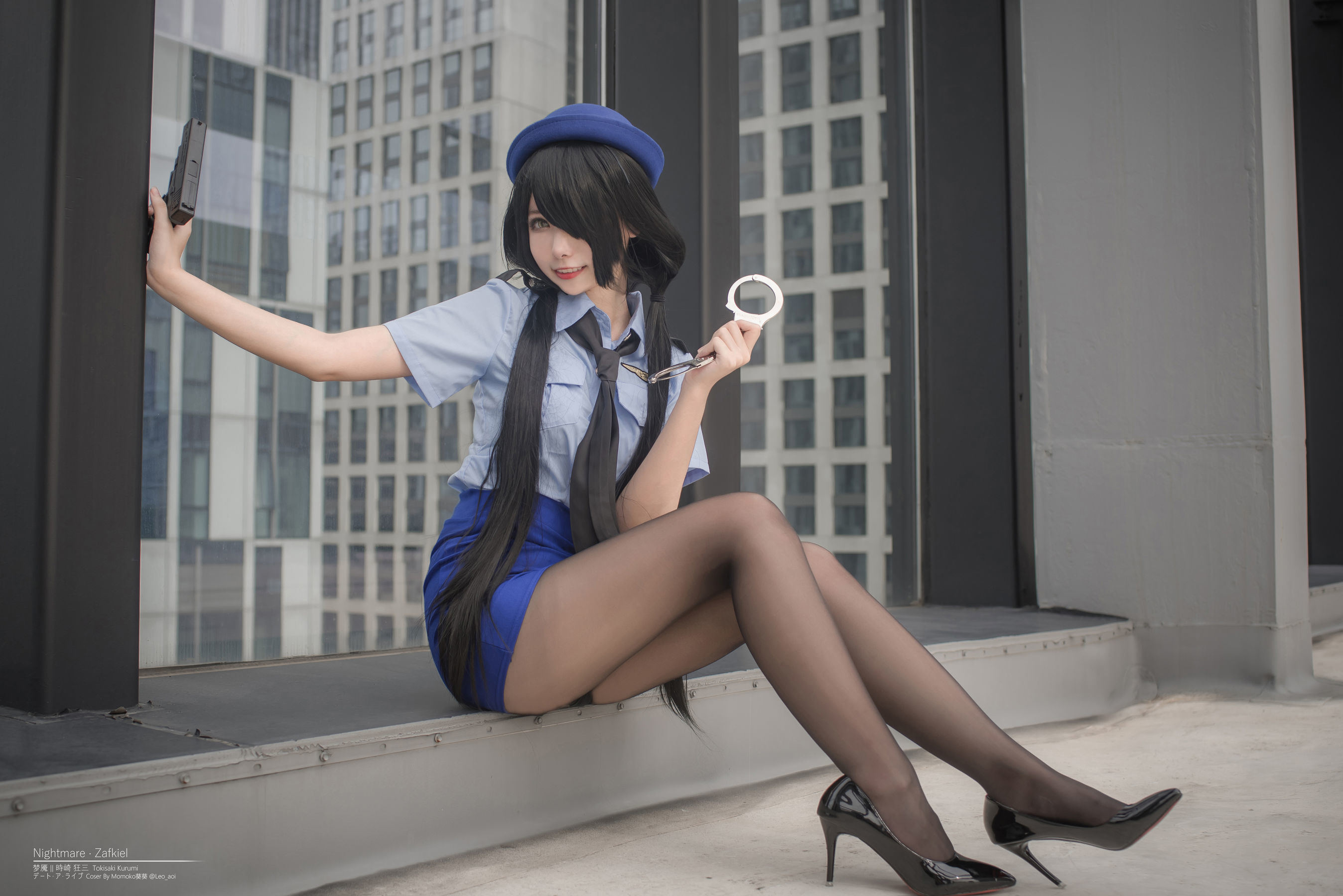 Cosplay Welfare] Weibo Girl Momoko Aoi Aoi - Kuang San Policewoman
