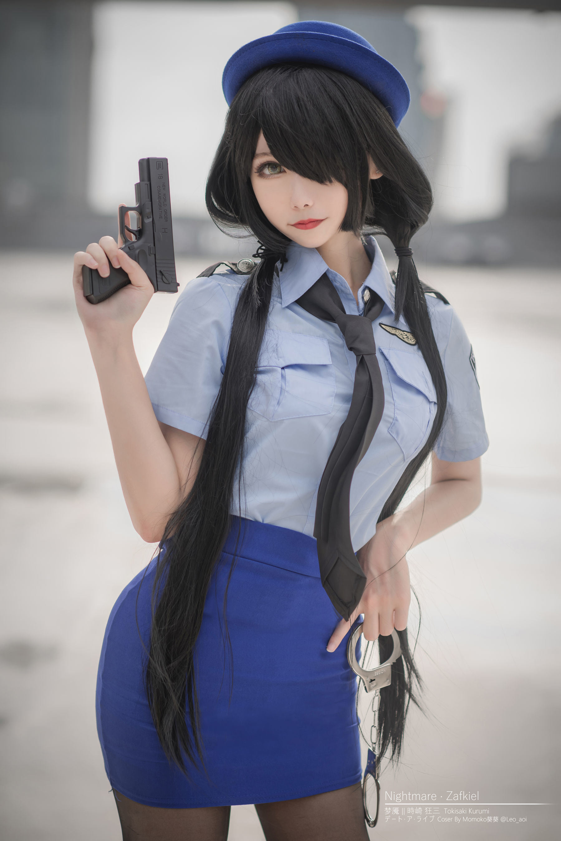 Cosplay Welfare] Weibo Girl Momoko Aoi Aoi - Kuang San Policewoman