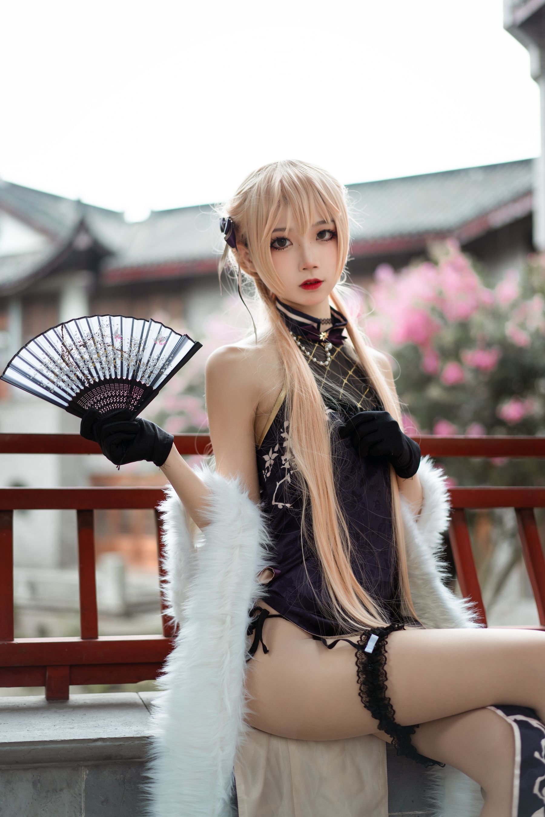 COS福利] 清純少女五更百鬼 - OTS-14旗袍