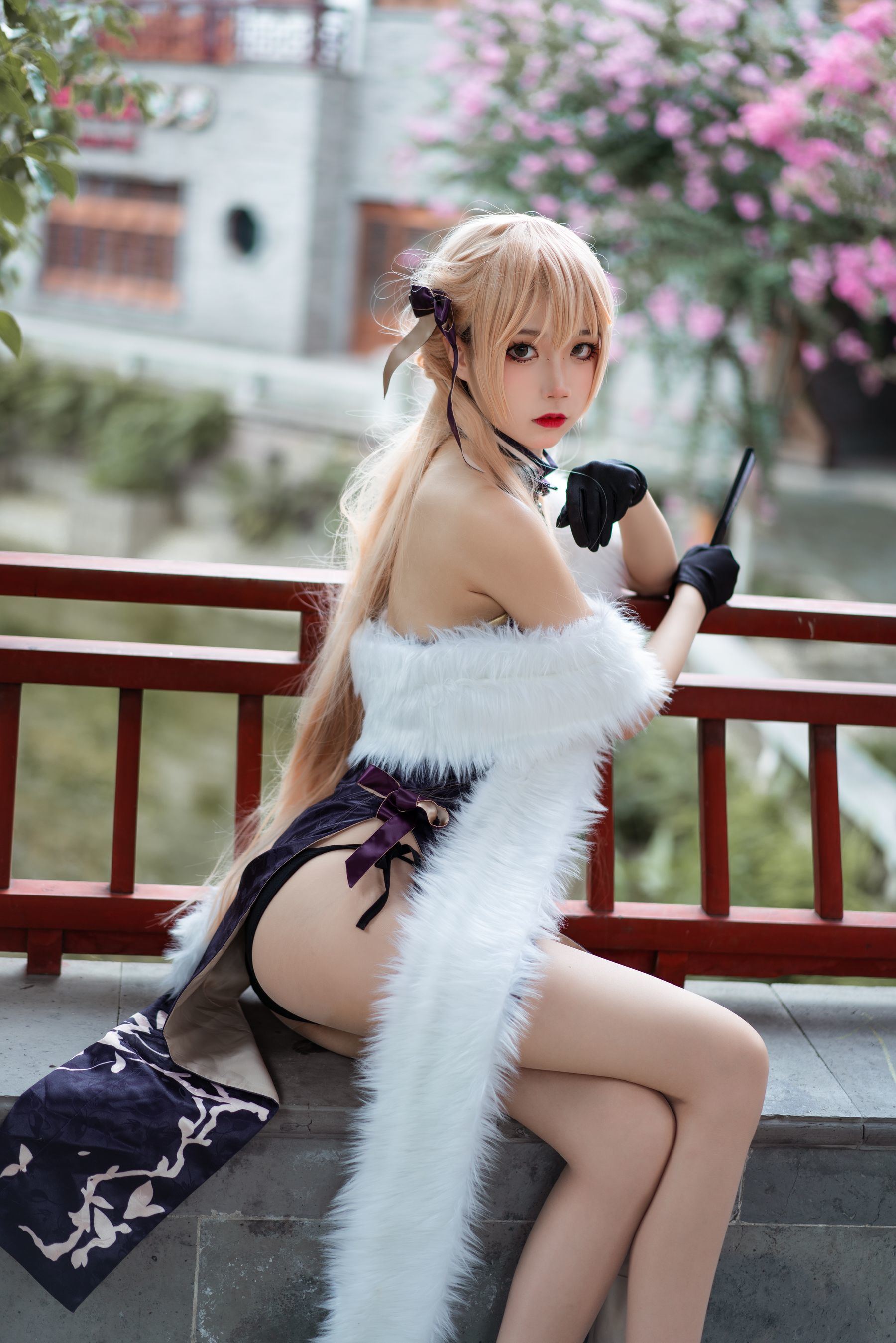 COS福利] 清純少女五更百鬼 - OTS-14旗袍