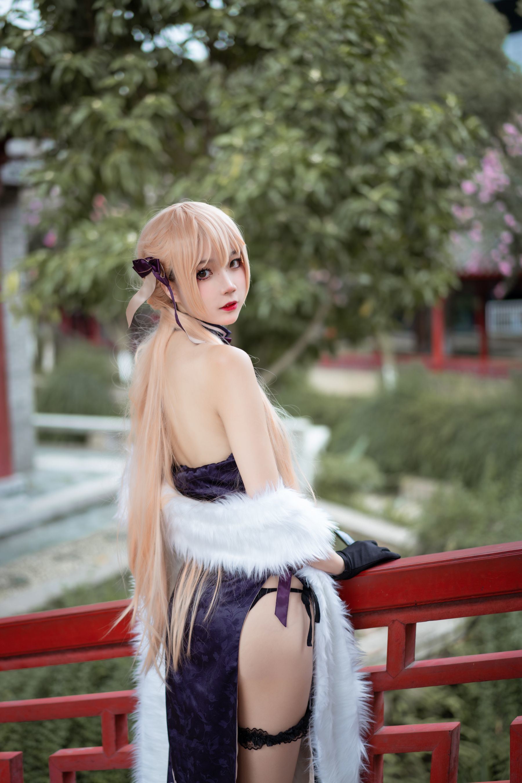 COS福利] 清純少女五更百鬼 - OTS-14旗袍