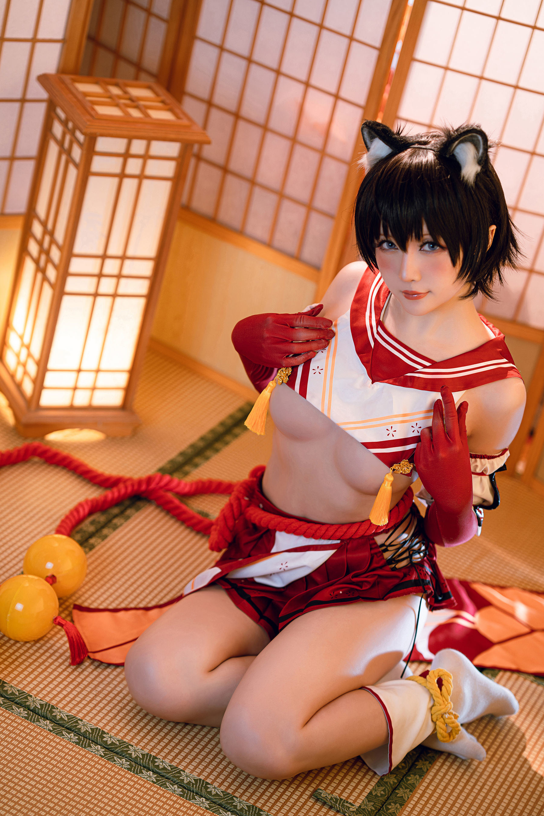 COS福利] Coser小姐姐星之遲遲 - 春日椿