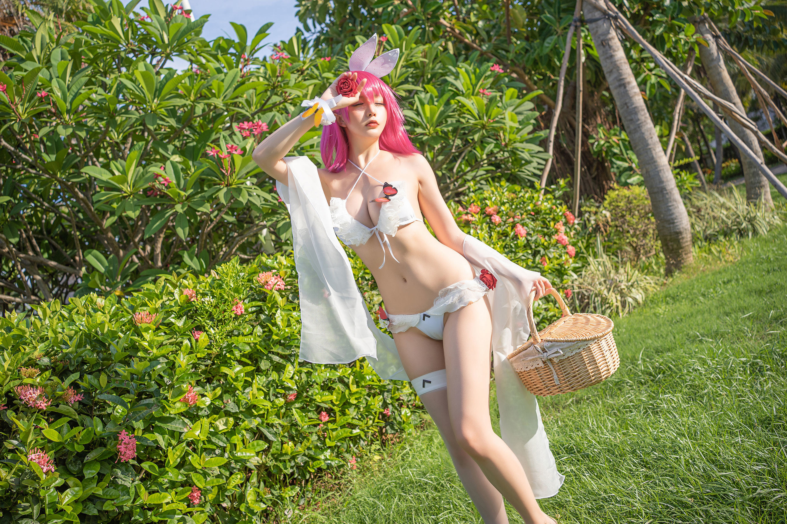COS Welfare] Cosplayer Miss Xing Zhi Chi Chi - Ming Xia Hei Taizi