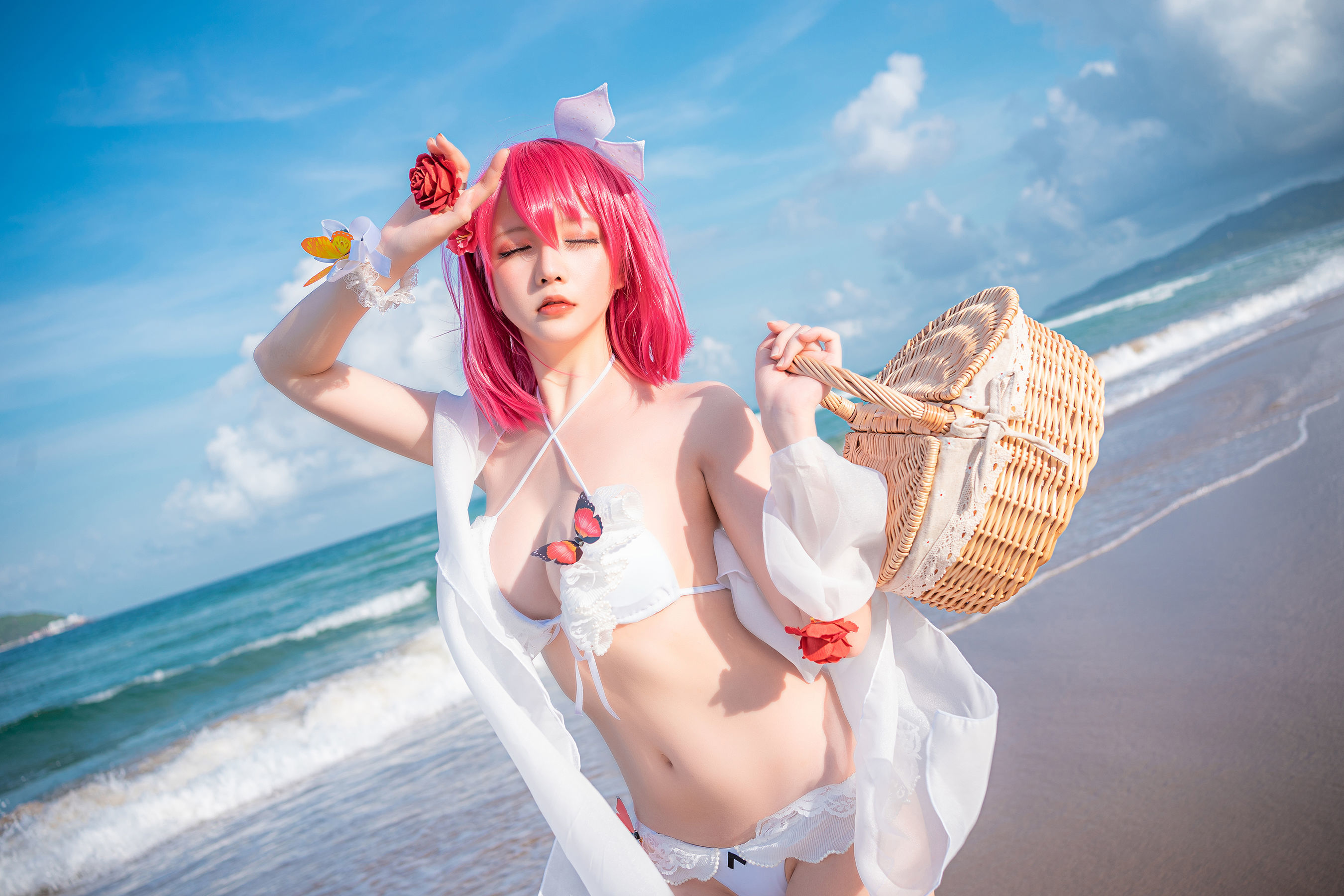 COS Welfare] Cosplayer Miss Xing Zhi Chi Chi - Ming Xia Hei Taizi