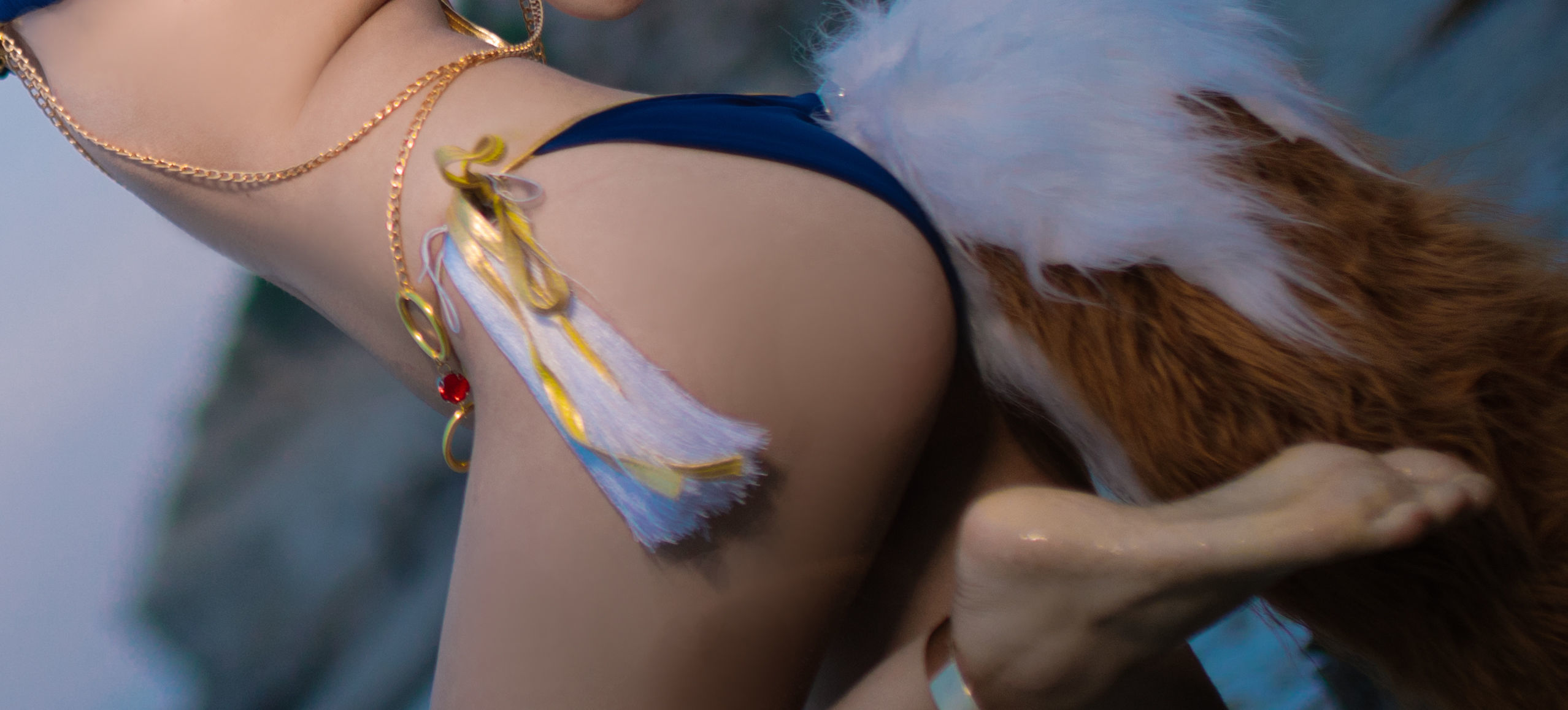 COS Welfare] Cosplay Ri Nai Jiao - Tamamo-no-Mae Arab Dancer